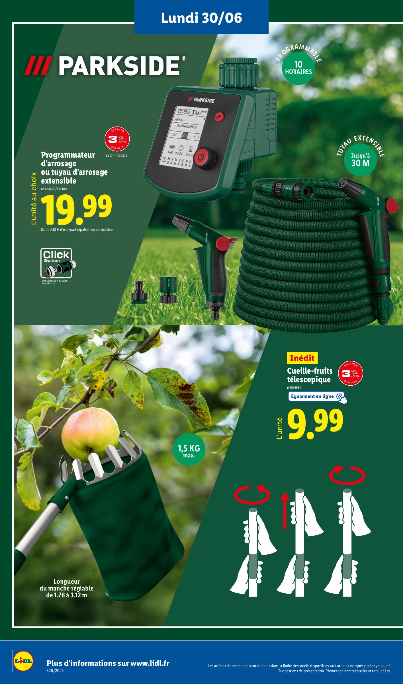 lidl - Catalogue Lidl - Les bonnes affaires de la semaine valable du 30/06 au 03/07 - page: 6 lidl - Catalogue Lidl - Les bonnes affaires de la semaine valable du 30/06 au 03/07 - page: 6
