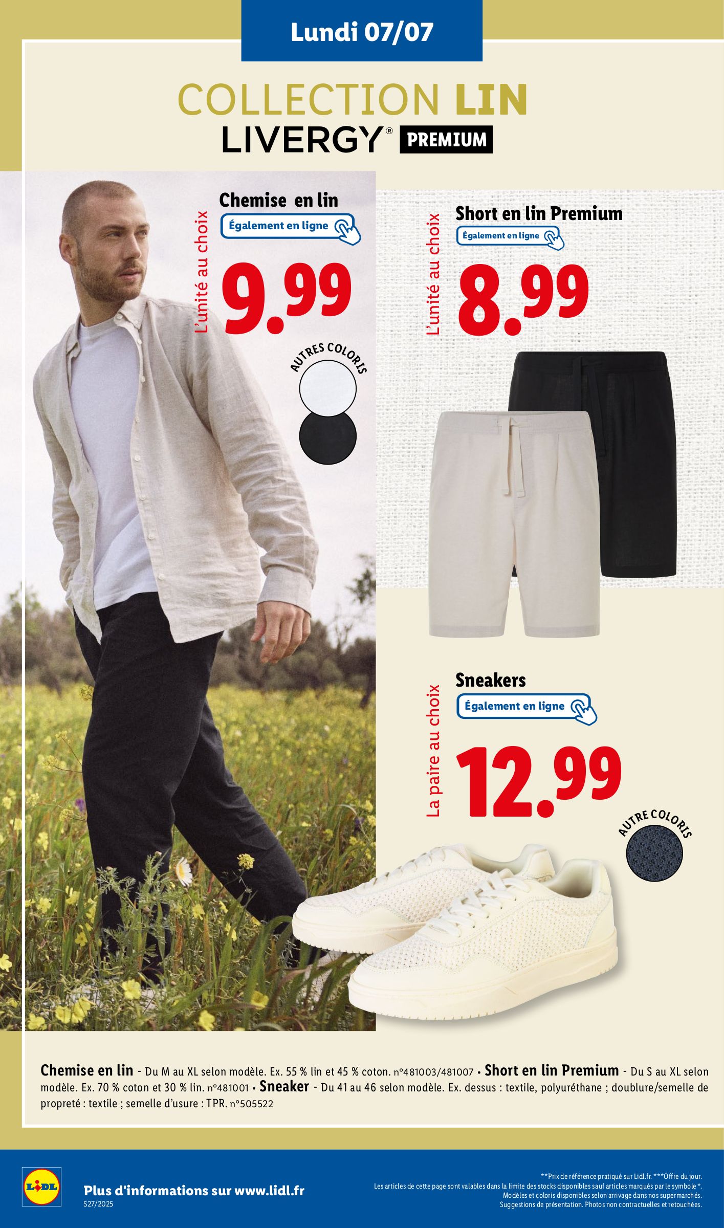 lidl - Catalogue Lidl - Les bonnes affaires de la semaine valable du 03/07 au 07/07 - page: 38