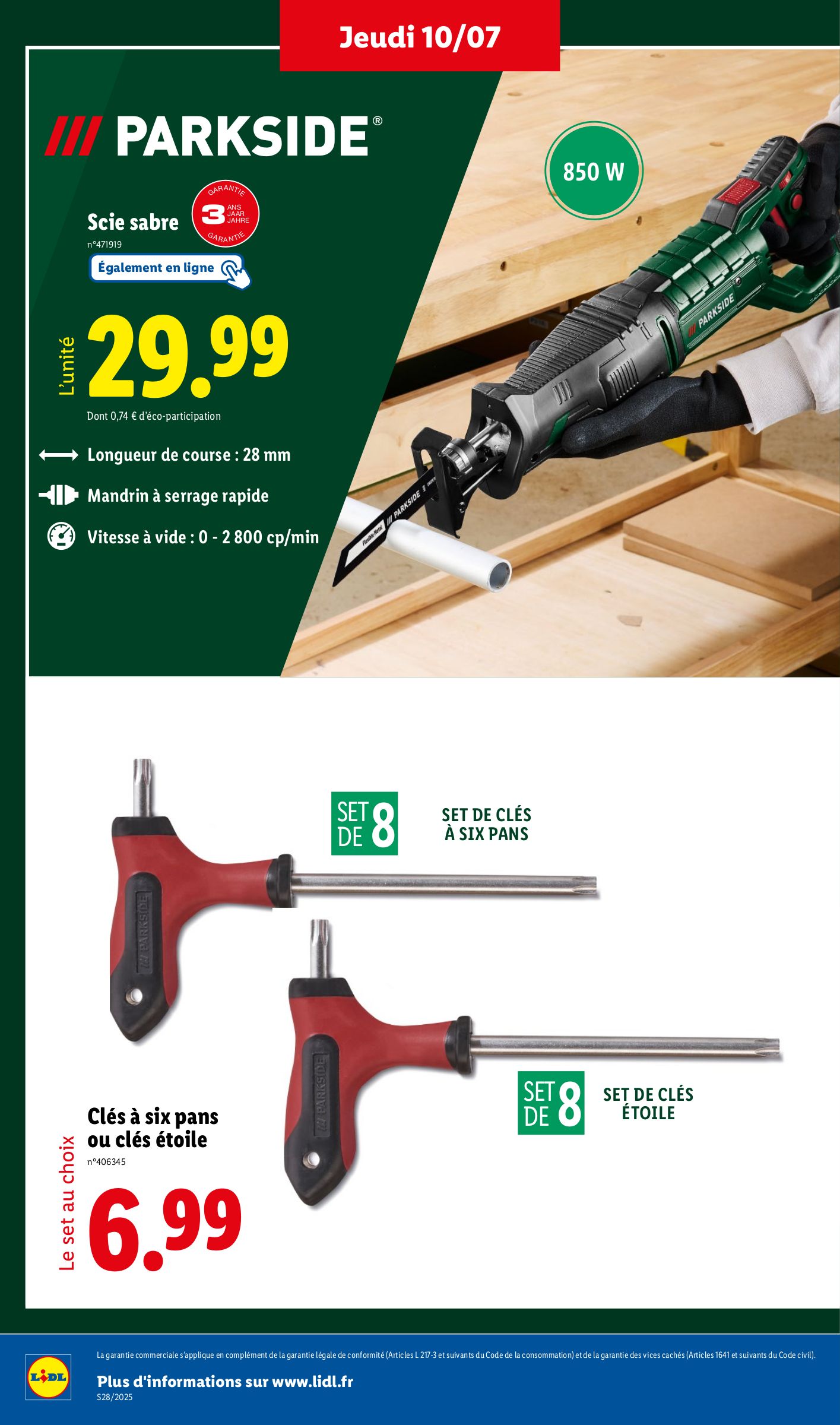 lidl - Catalogue Lidl valable du 10/07 au 16/07 - page: 32