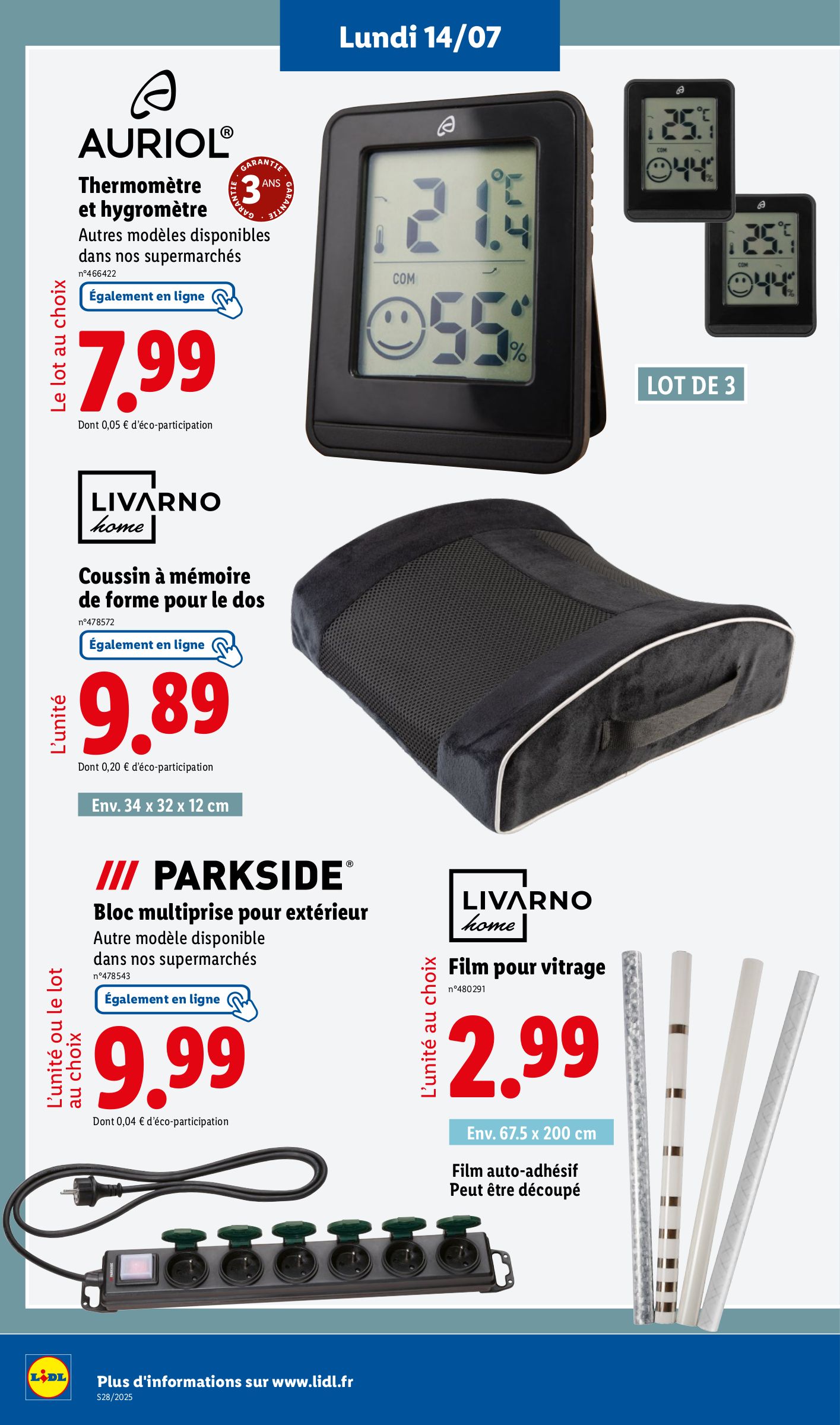 lidl - Catalogue Lidl valable du 10/07 au 16/07 - page: 62