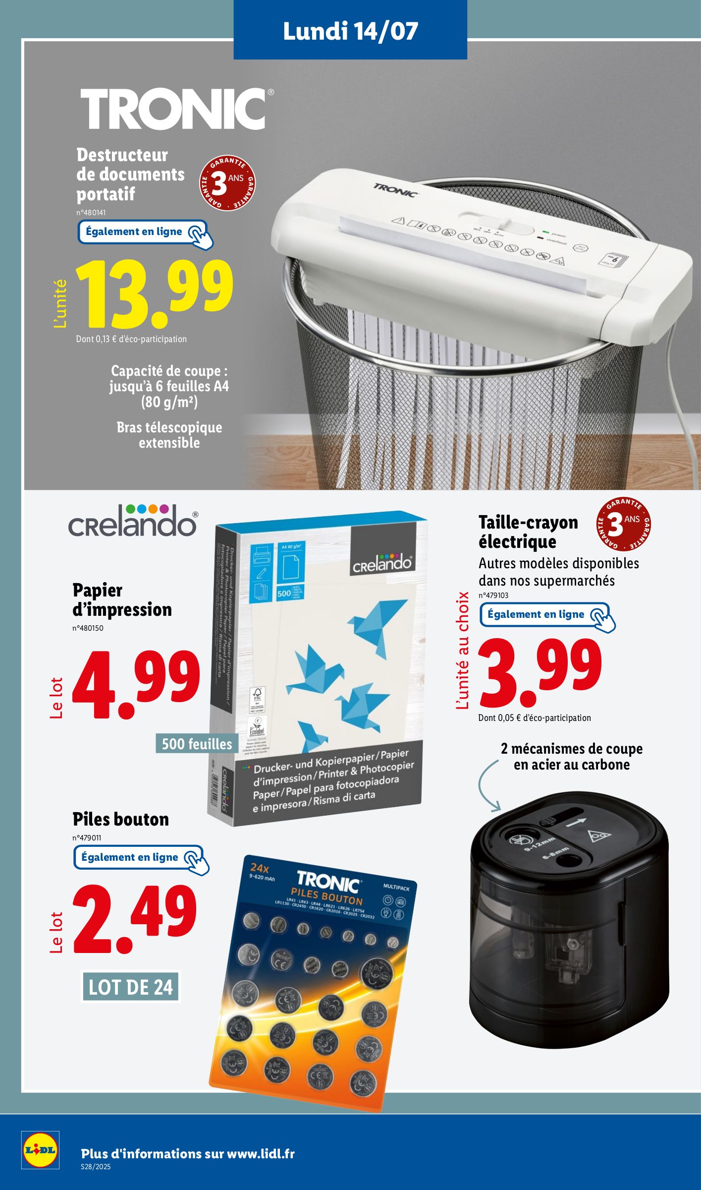 lidl - Catalogue Lidl valable du 10/07 au 16/07 - page: 60