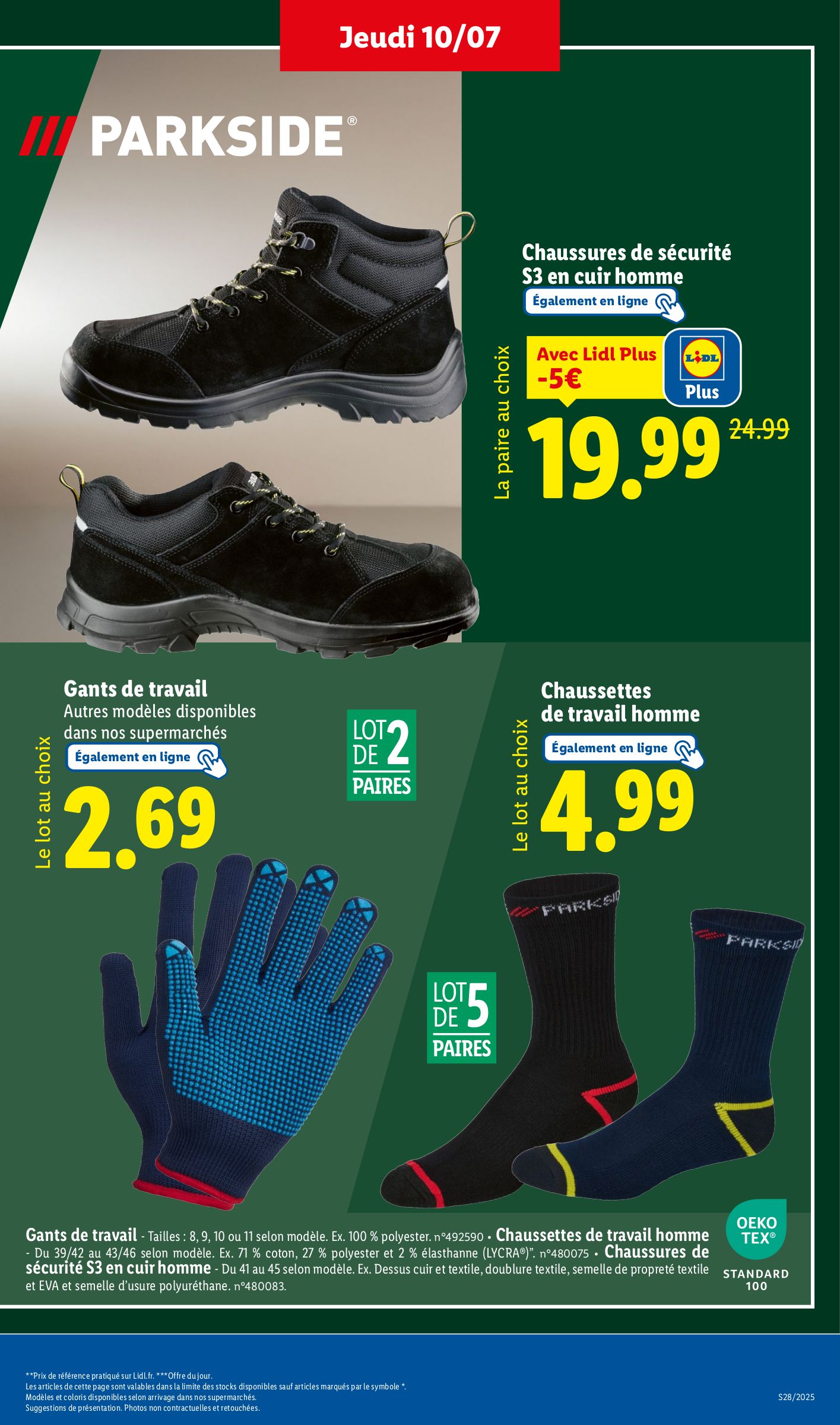 lidl - Catalogue Lidl valable du 10/07 au 16/07 - page: 43