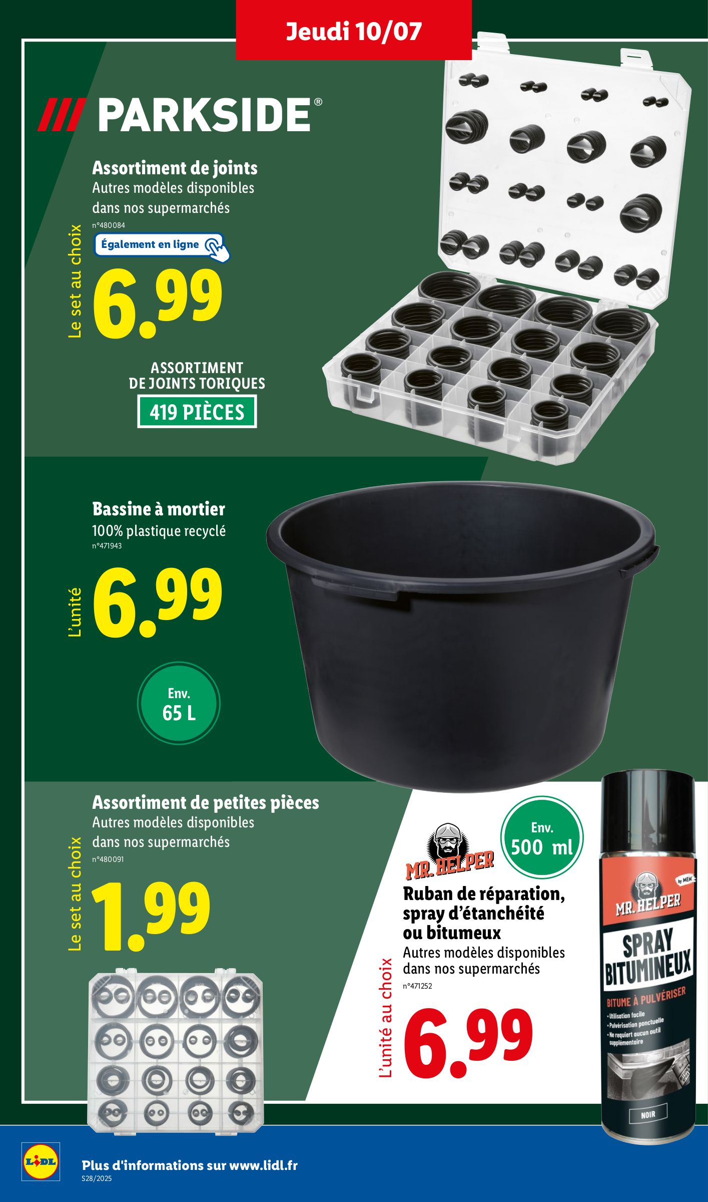 lidl - Catalogue Lidl valable du 10/07 au 16/07 - page: 38