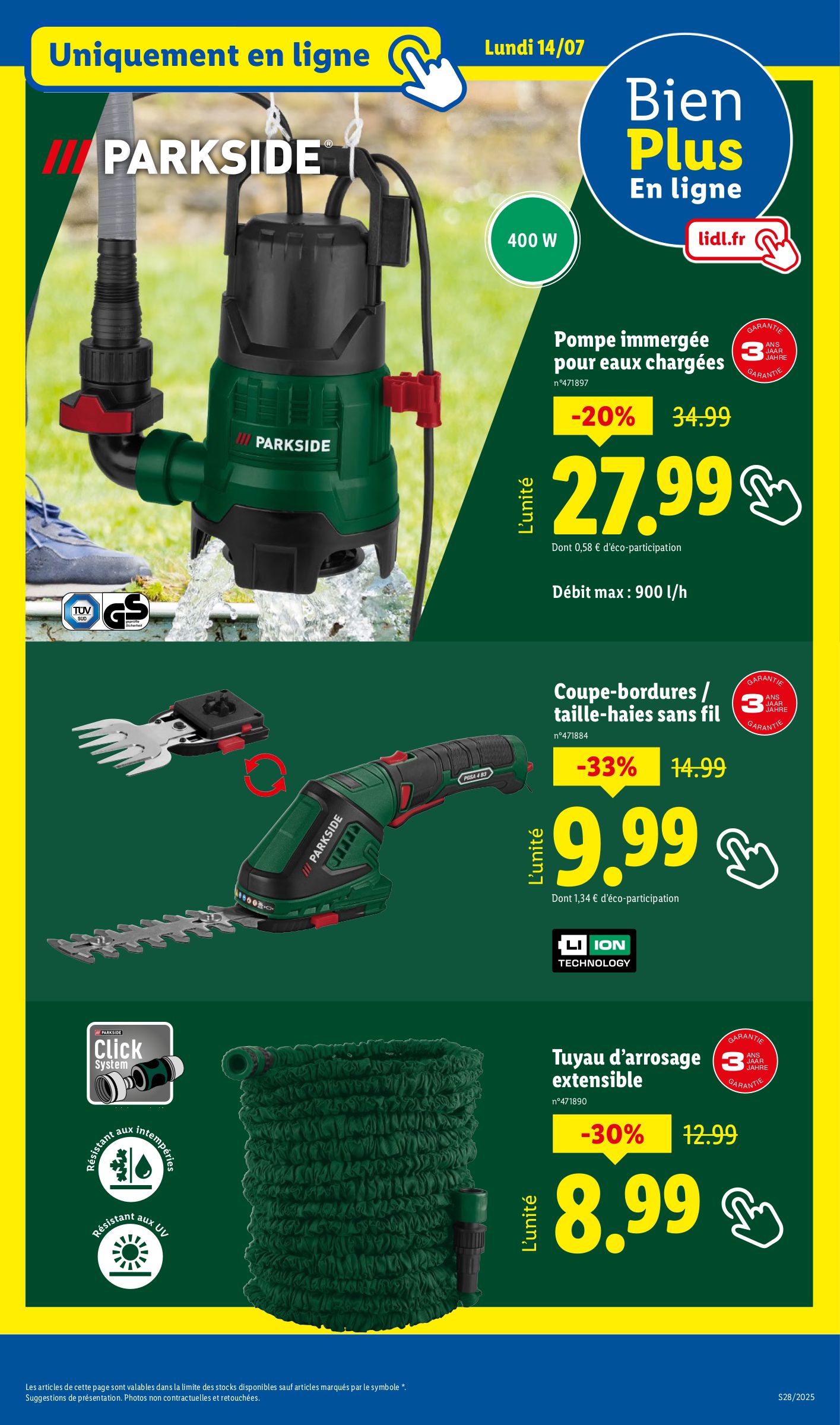 lidl - Catalogue Lidl valable du 10/07 au 16/07 - page: 67