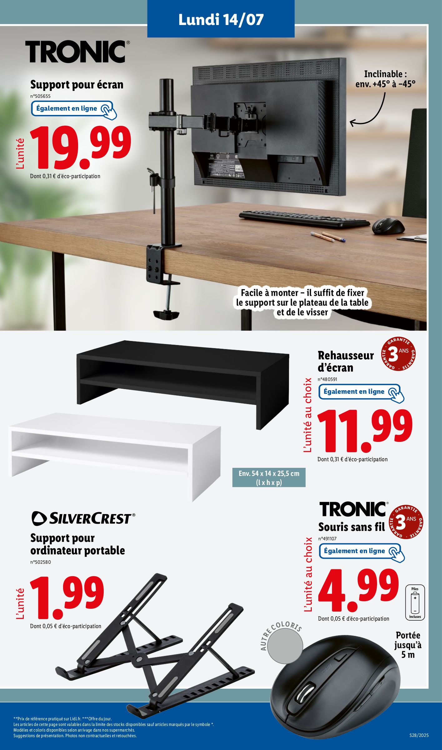 lidl - Catalogue Lidl valable du 10/07 au 16/07 - page: 63