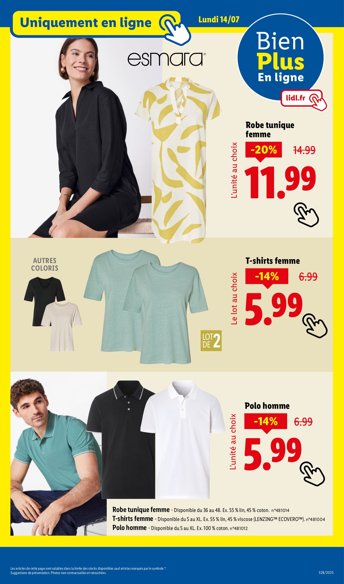 lidl - Catalogue Lidl valable du 10/07 au 16/07 - page: 73