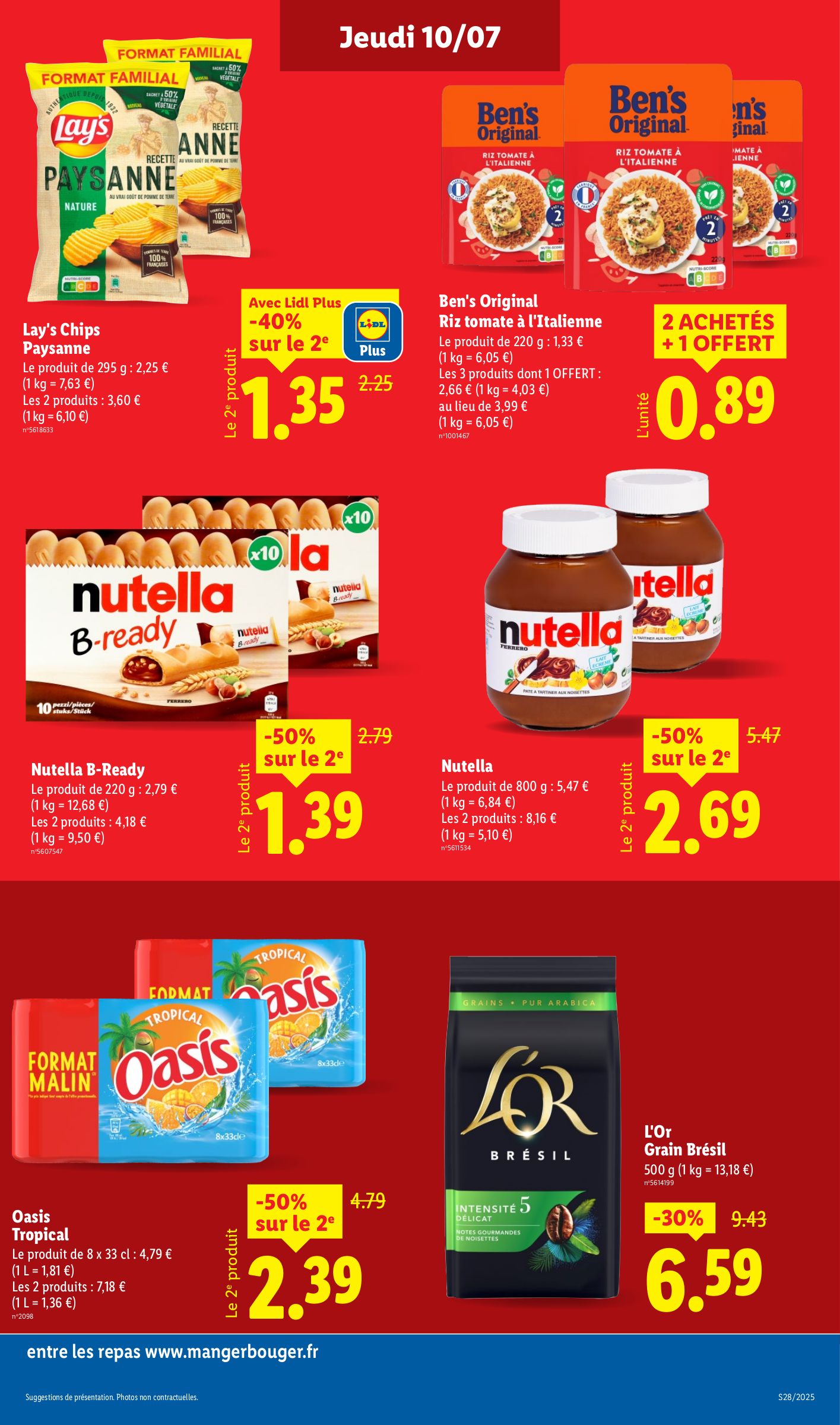 lidl - Catalogue Lidl valable du 10/07 au 16/07 - page: 15
