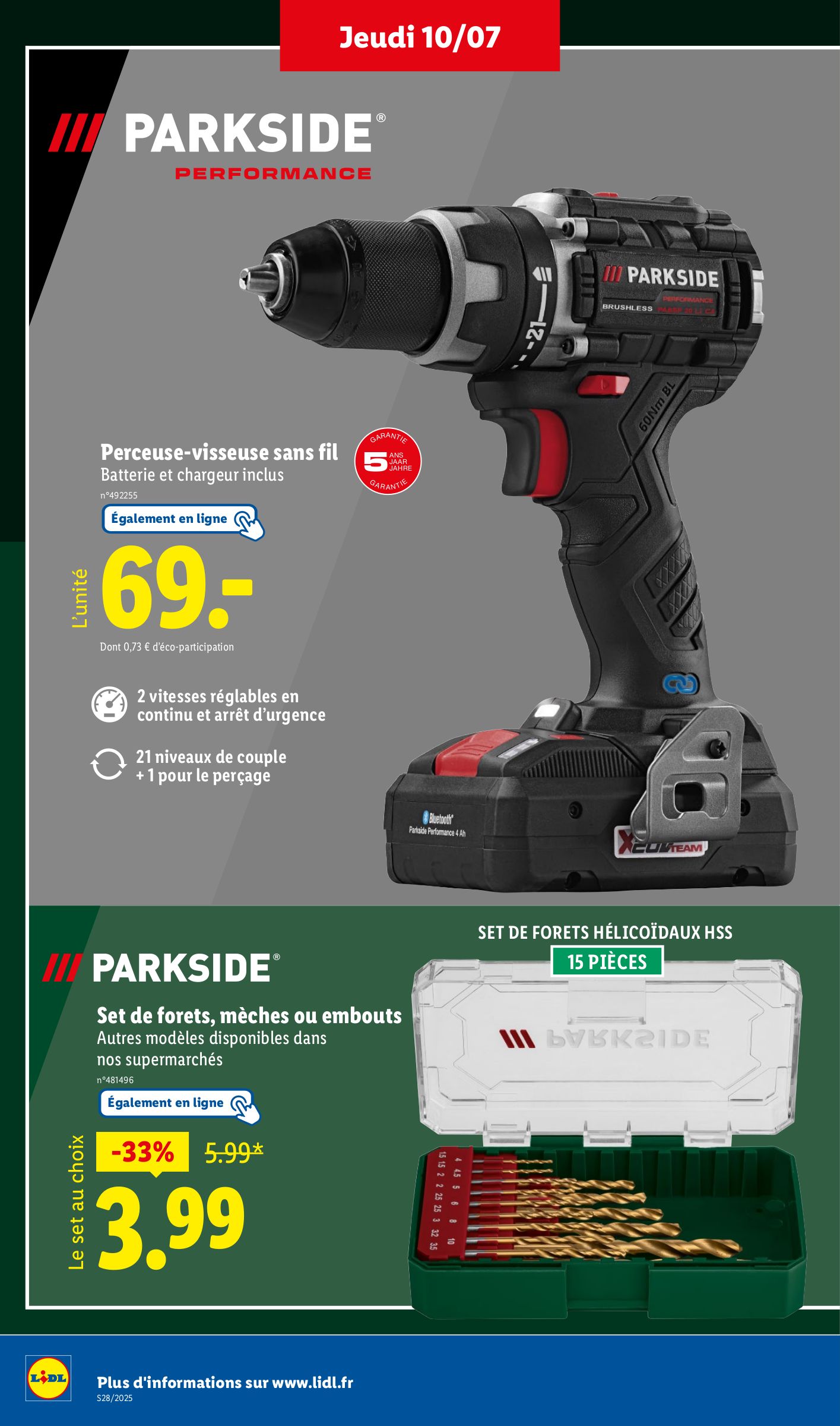 lidl - Catalogue Lidl valable du 10/07 au 16/07 - page: 36