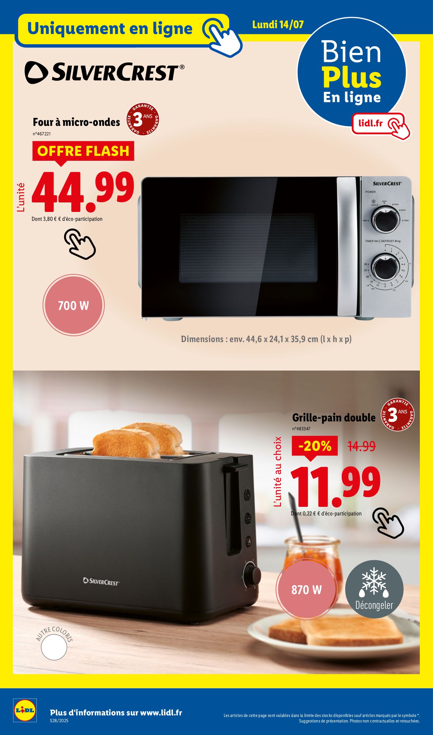 lidl - Catalogue Lidl valable du 10/07 au 16/07 - page: 70