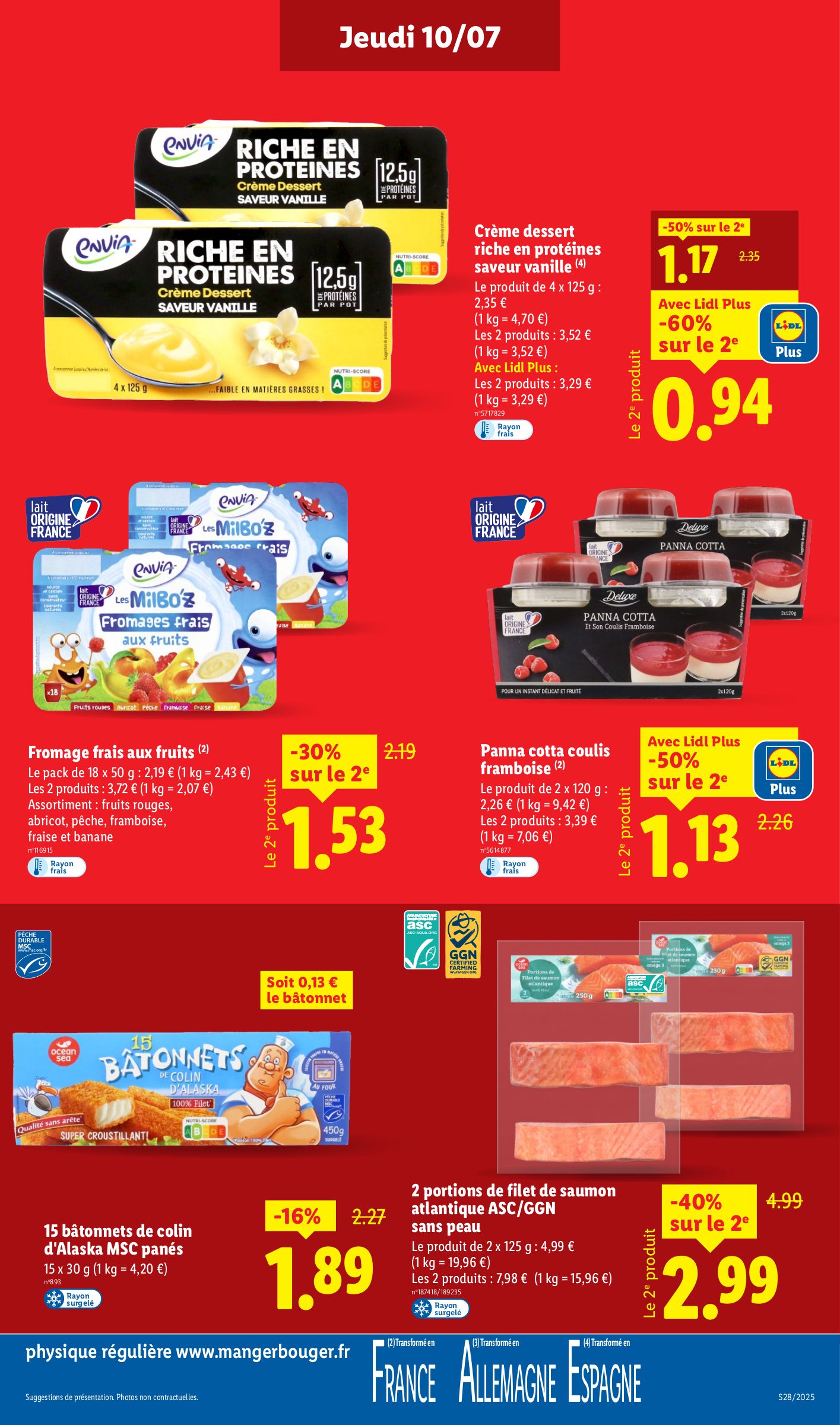 lidl - Catalogue Lidl valable du 10/07 au 16/07 - page: 13
