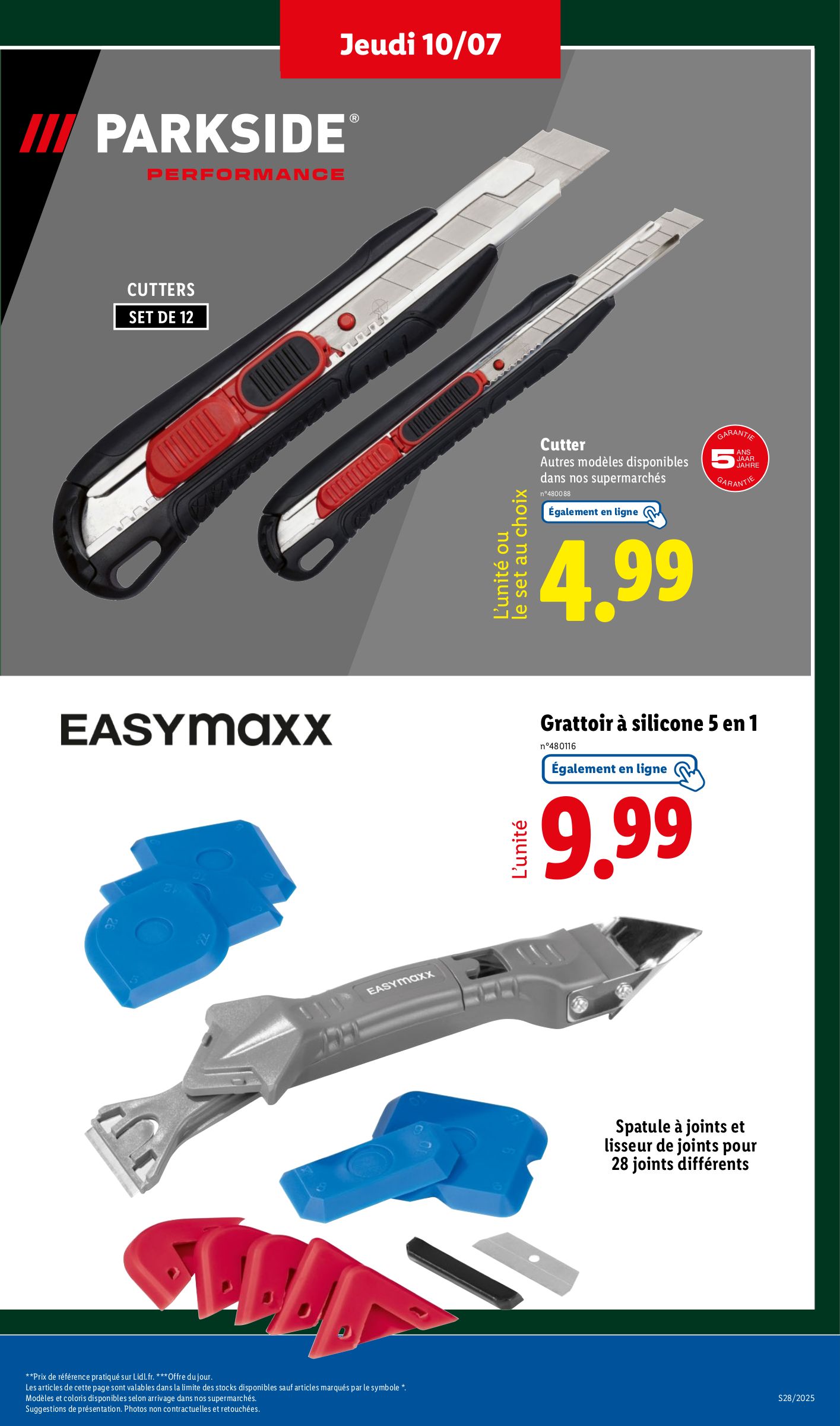 lidl - Catalogue Lidl - Les bonnes affaires de la semaine valable du 10/07 au 14/07 - page: 5 lidl - Catalogue Lidl - Les bonnes affaires de la semaine valable du 10/07 au 14/07 - page: 5