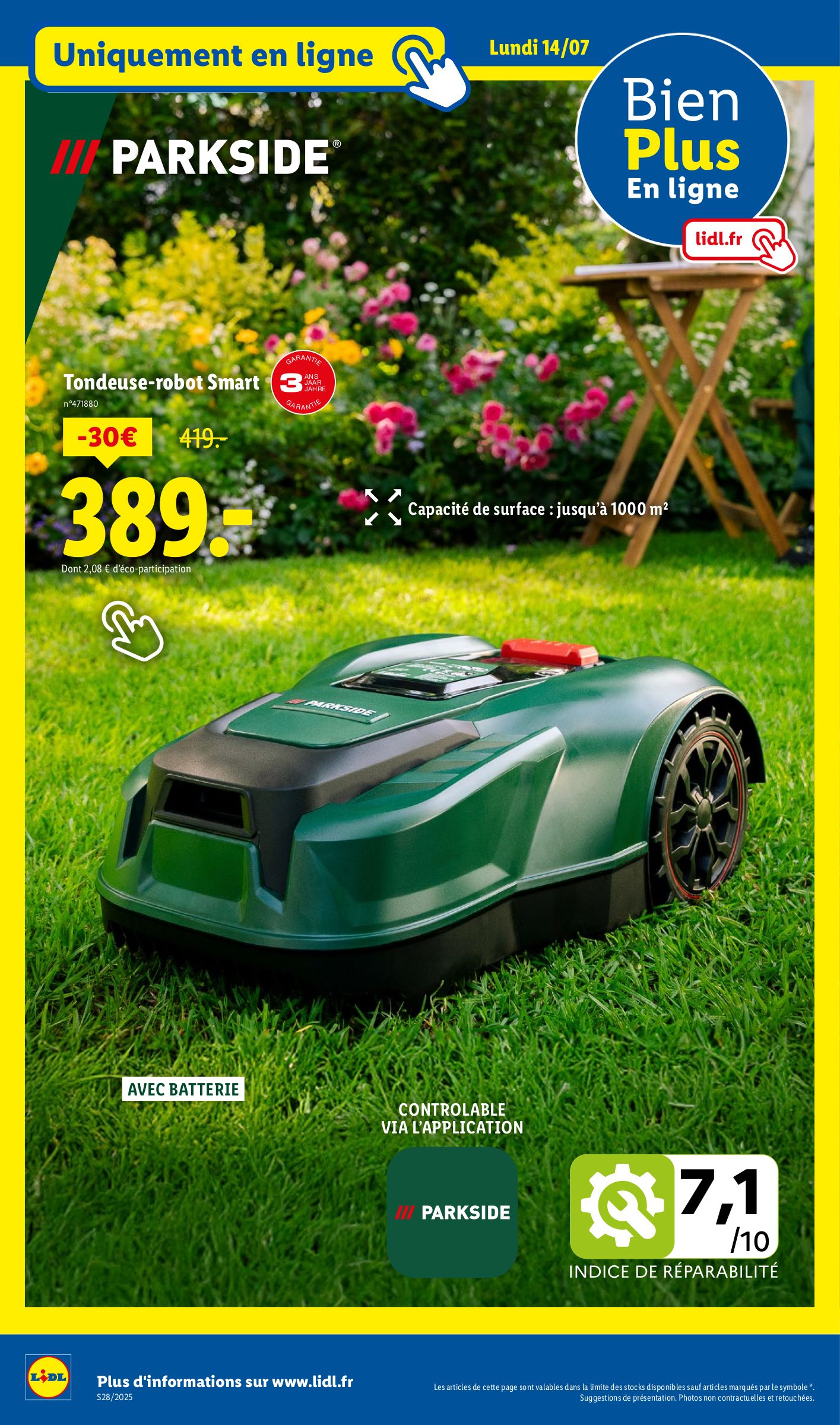 lidl - Catalogue Lidl - Les bonnes affaires de la semaine valable du 10/07 au 14/07 - page: 36 lidl - Catalogue Lidl - Les bonnes affaires de la semaine valable du 10/07 au 14/07 - page: 36