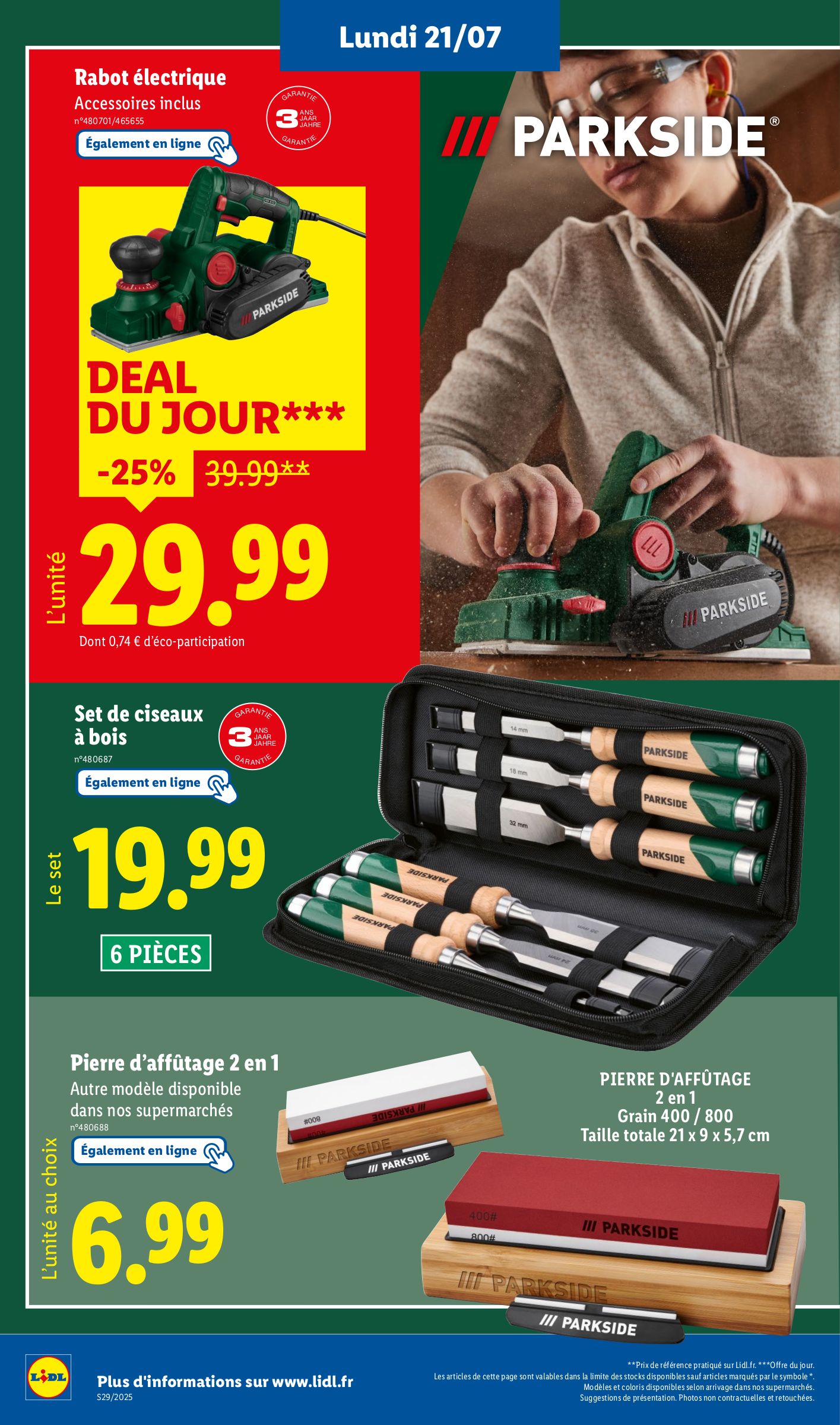 lidl - Catalogue Lidl valable du 17/07 au 23/07 - page: 58 lidl - Catalogue Lidl valable du 17/07 au 23/07 - page: 58
