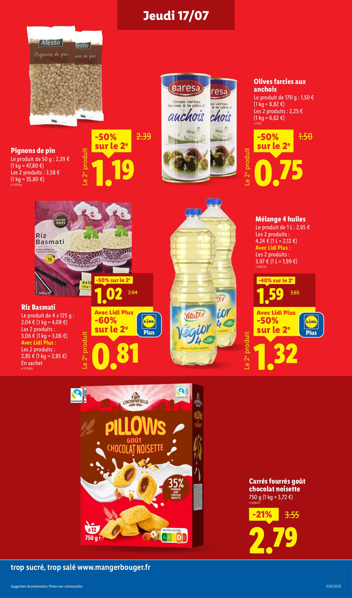 lidl - Catalogue Lidl valable du 17/07 au 23/07 - page: 13 lidl - Catalogue Lidl valable du 17/07 au 23/07 - page: 13