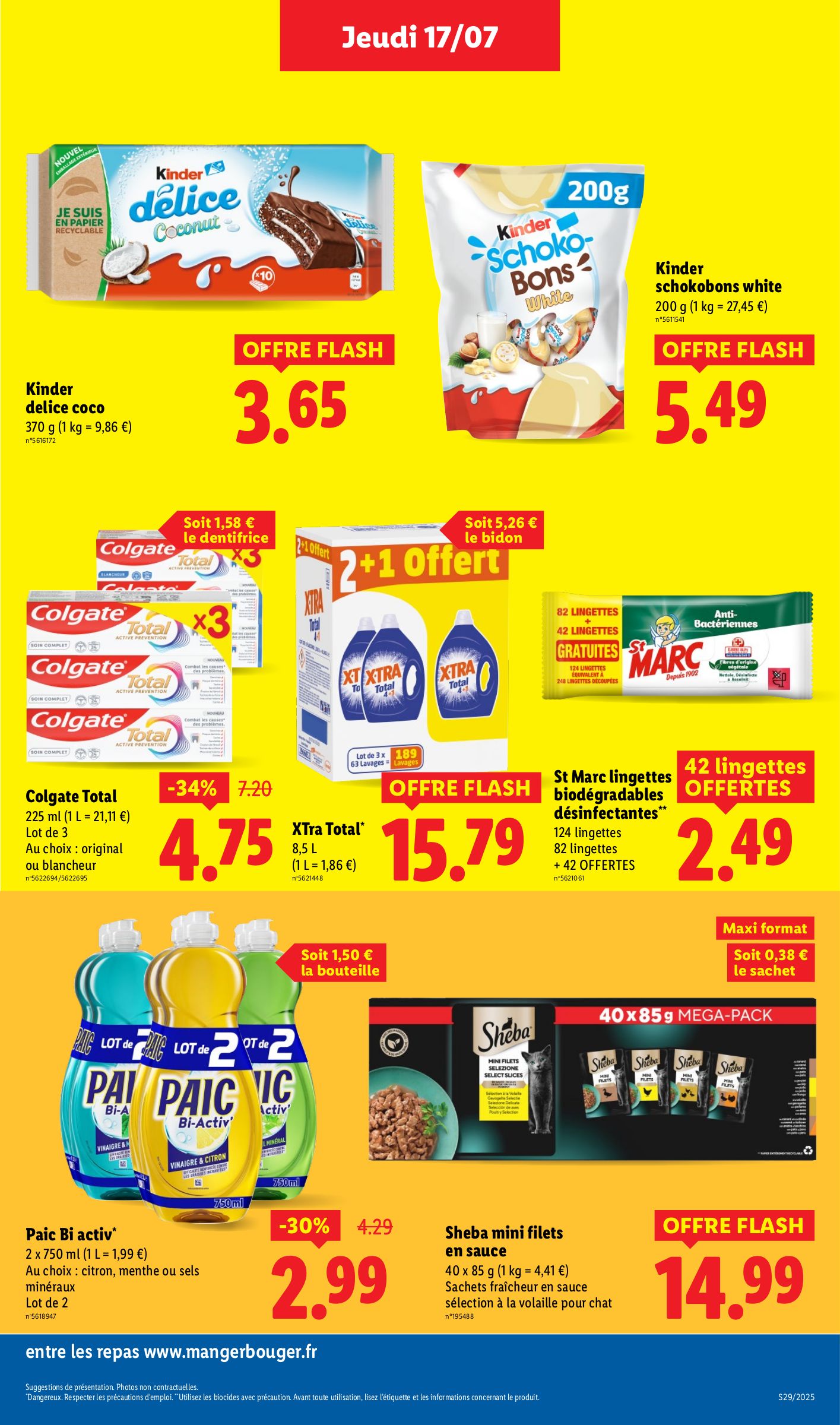 lidl - Catalogue Lidl valable du 17/07 au 23/07 - page: 17 lidl - Catalogue Lidl valable du 17/07 au 23/07 - page: 17