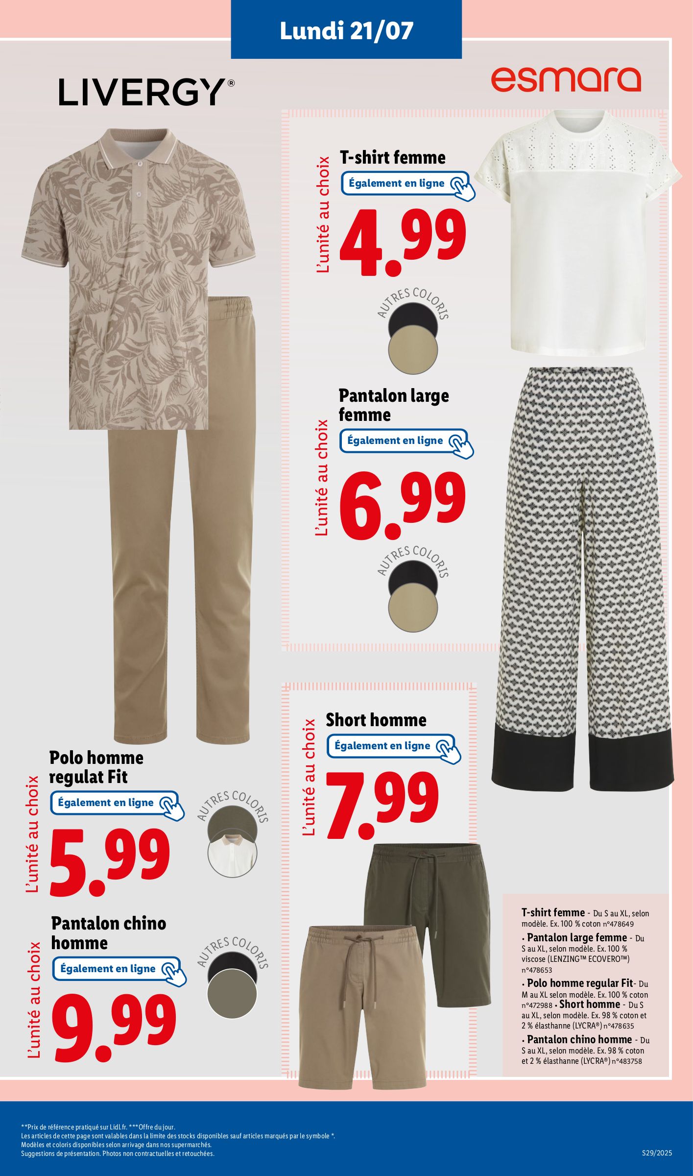 lidl - Catalogue Lidl valable du 17/07 au 23/07 - page: 67 lidl - Catalogue Lidl valable du 17/07 au 23/07 - page: 67