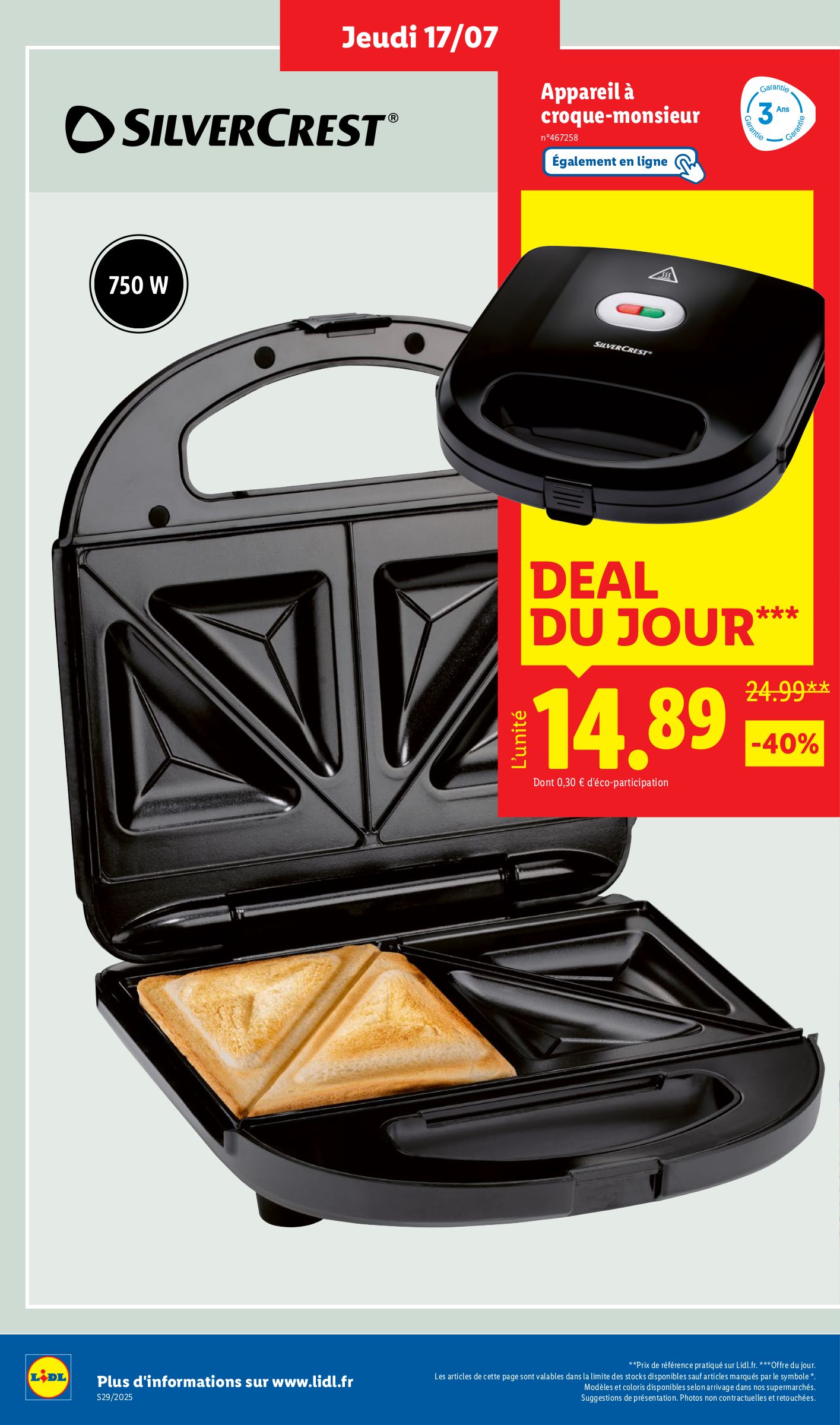 lidl - Catalogue Lidl valable du 17/07 au 23/07 - page: 32 lidl - Catalogue Lidl valable du 17/07 au 23/07 - page: 32
