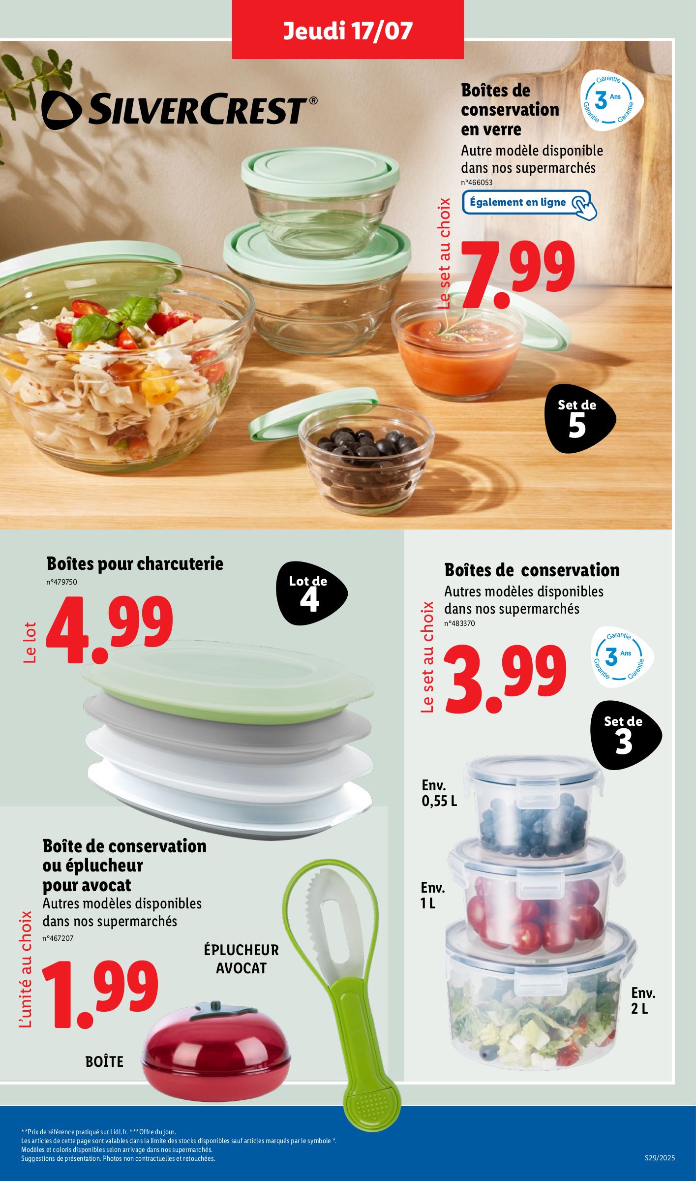 lidl - Catalogue Lidl valable du 17/07 au 23/07 - page: 31 lidl - Catalogue Lidl valable du 17/07 au 23/07 - page: 31