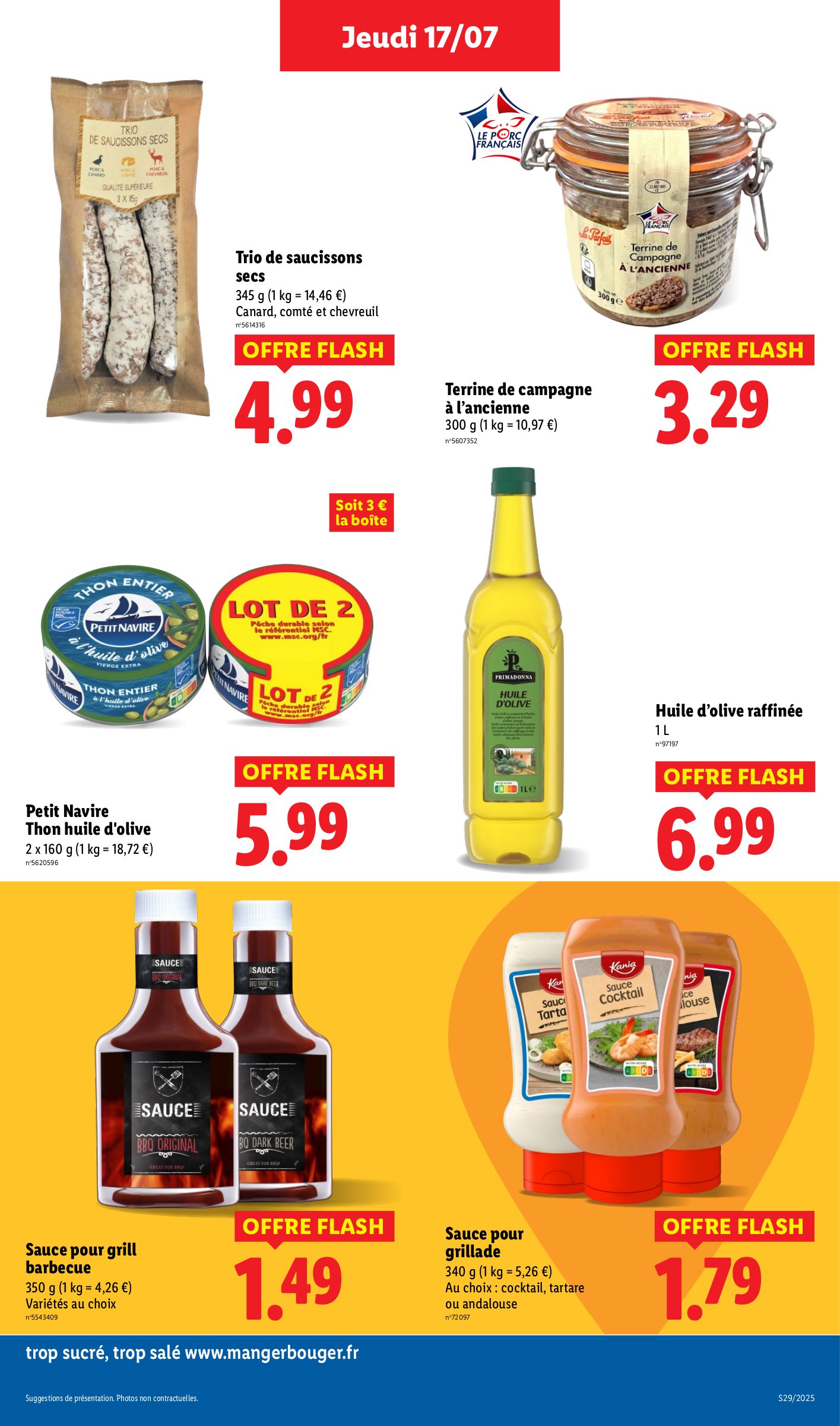 lidl - Catalogue Lidl valable du 17/07 au 23/07 - page: 21 lidl - Catalogue Lidl valable du 17/07 au 23/07 - page: 21