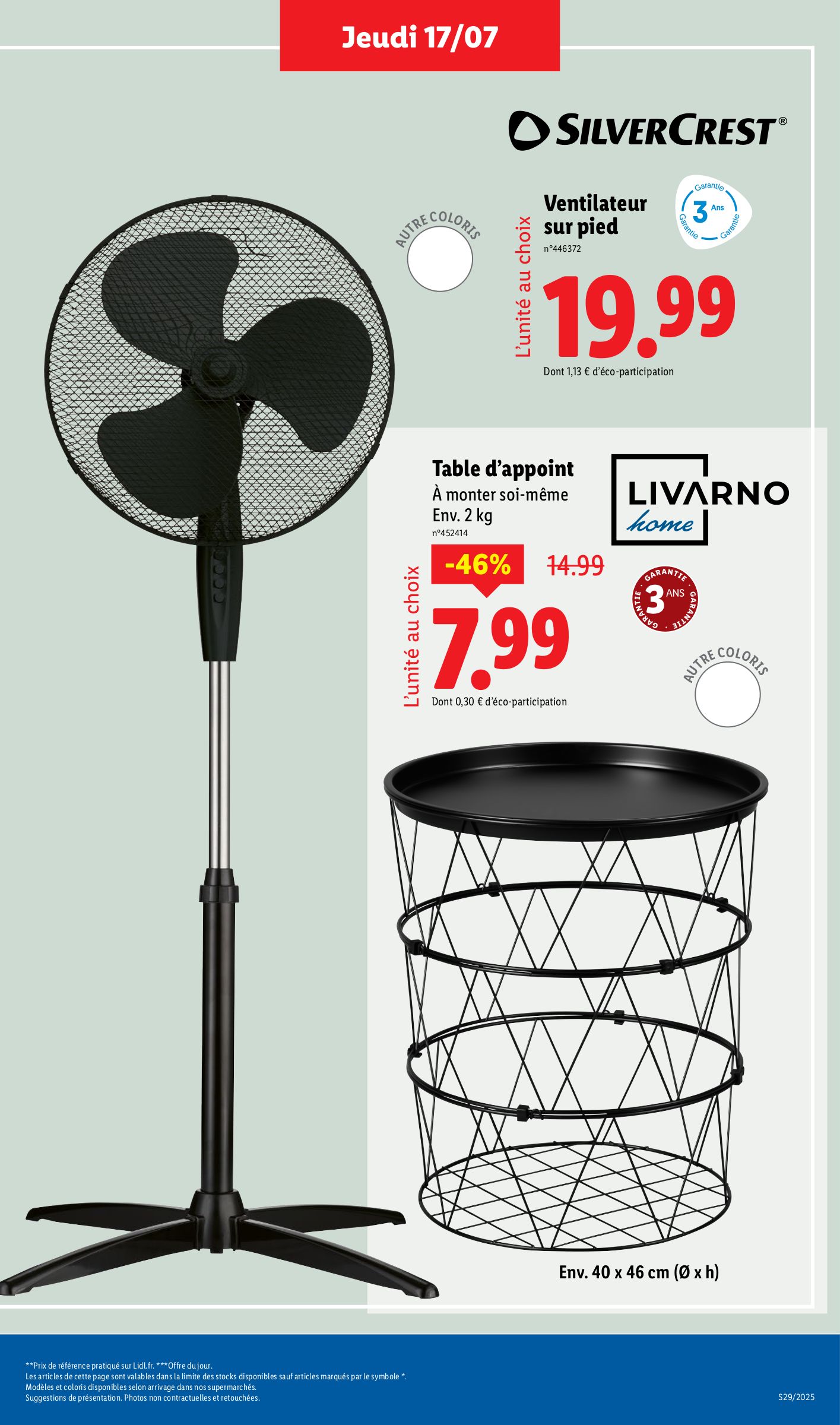 lidl - Catalogue Lidl valable du 17/07 au 23/07 - page: 41 lidl - Catalogue Lidl valable du 17/07 au 23/07 - page: 41