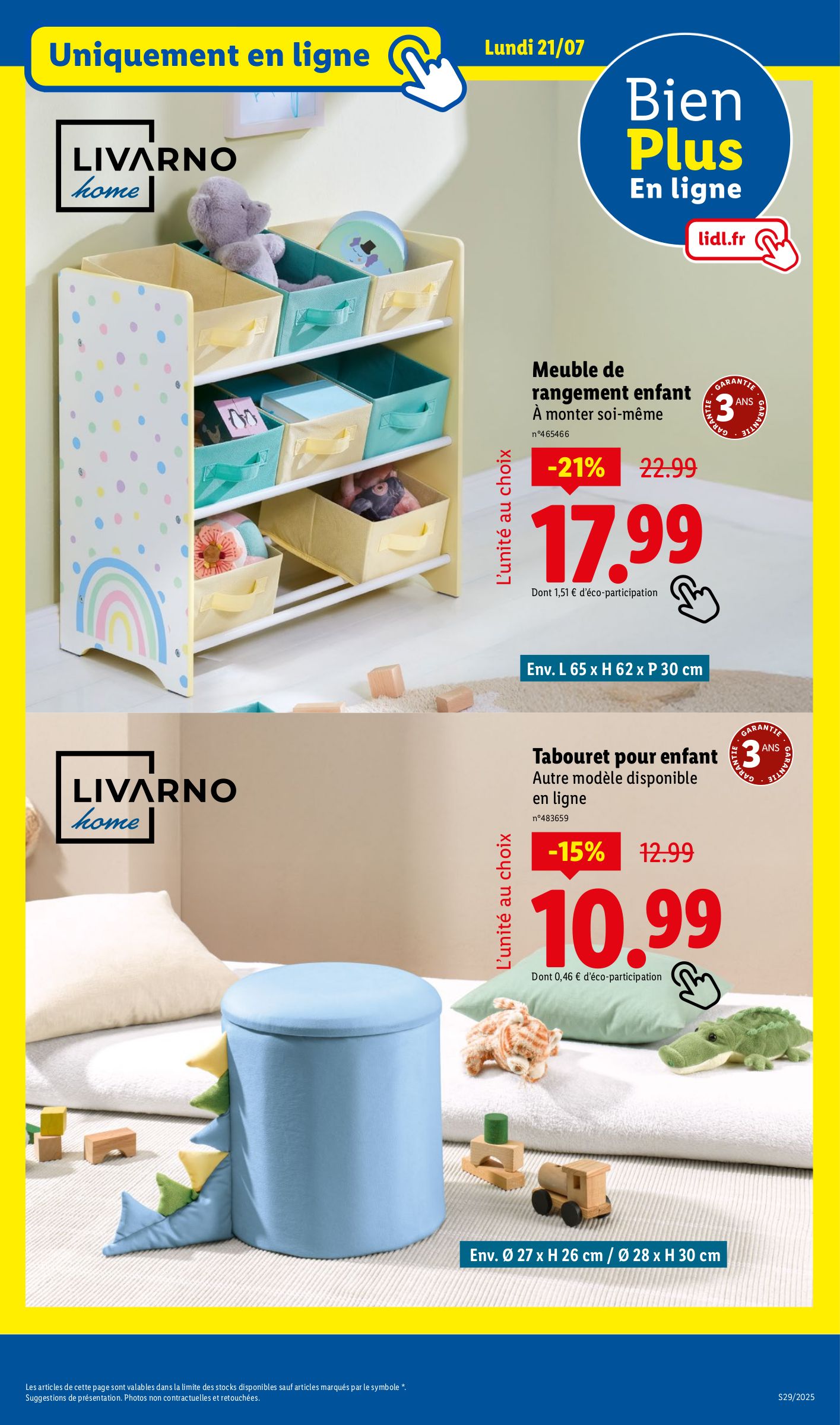 lidl - Catalogue Lidl valable du 17/07 au 23/07 - page: 75 lidl - Catalogue Lidl valable du 17/07 au 23/07 - page: 75