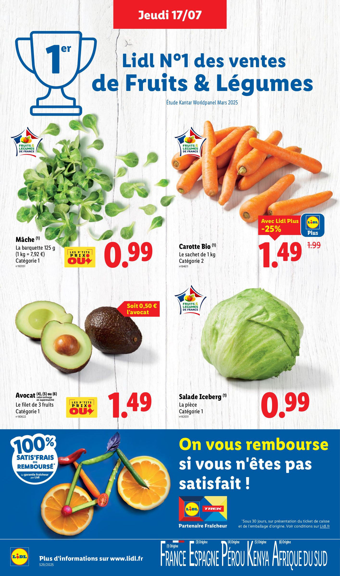 lidl - Catalogue Lidl valable du 17/07 au 23/07 - page: 4 lidl - Catalogue Lidl valable du 17/07 au 23/07 - page: 4