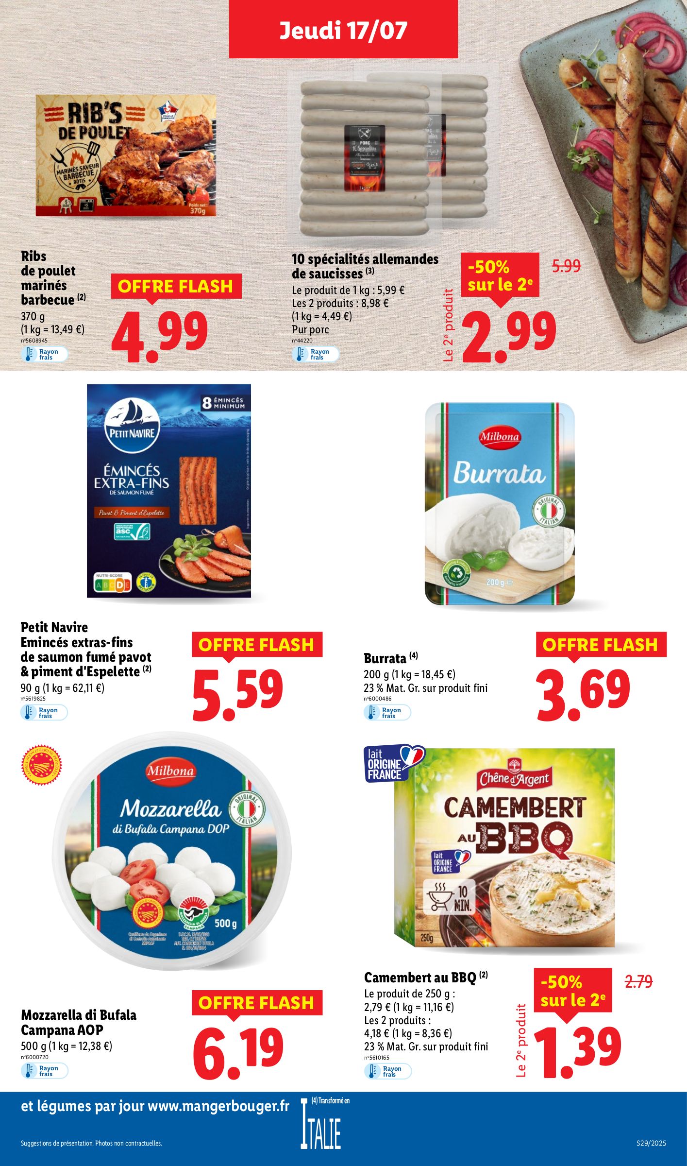 lidl - Catalogue Lidl valable du 17/07 au 23/07 - page: 19 lidl - Catalogue Lidl valable du 17/07 au 23/07 - page: 19