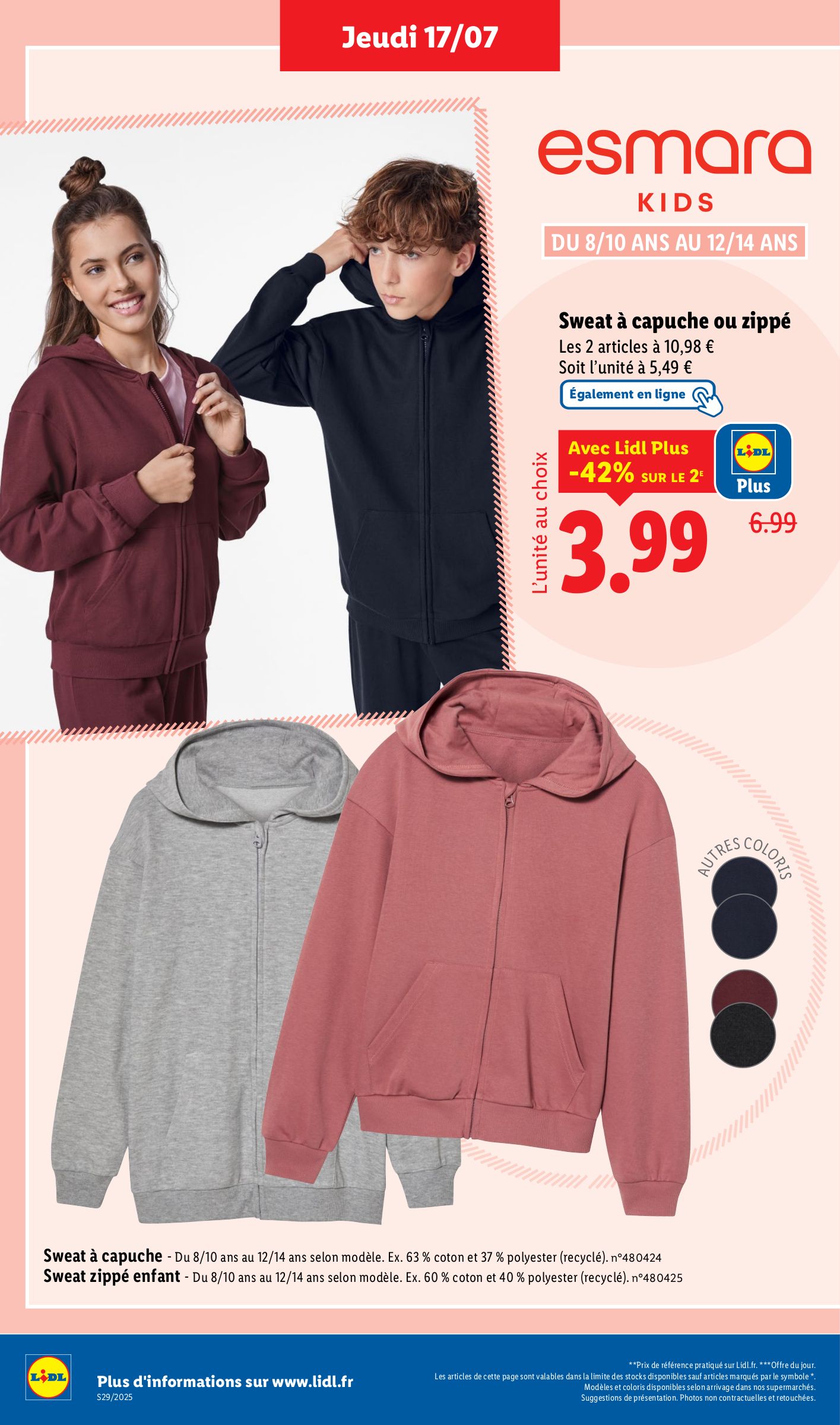 lidl - Catalogue Lidl valable du 17/07 au 23/07 - page: 46 lidl - Catalogue Lidl valable du 17/07 au 23/07 - page: 46