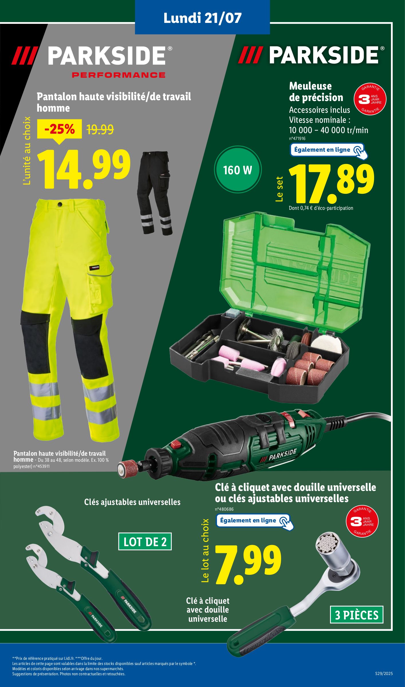 lidl - Catalogue Lidl valable du 17/07 au 23/07 - page: 61 lidl - Catalogue Lidl valable du 17/07 au 23/07 - page: 61