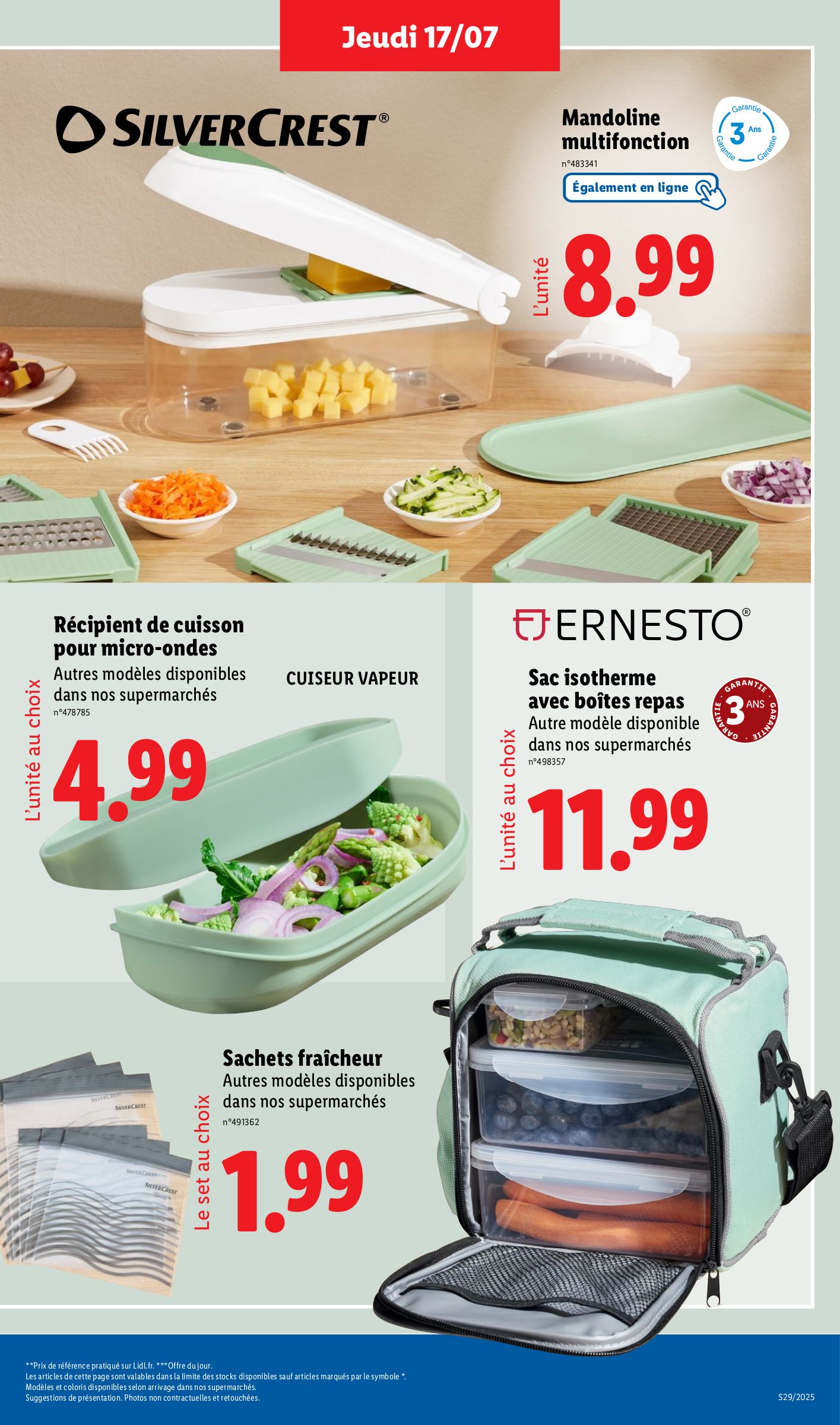 lidl - Catalogue Lidl valable du 17/07 au 23/07 - page: 33 lidl - Catalogue Lidl valable du 17/07 au 23/07 - page: 33