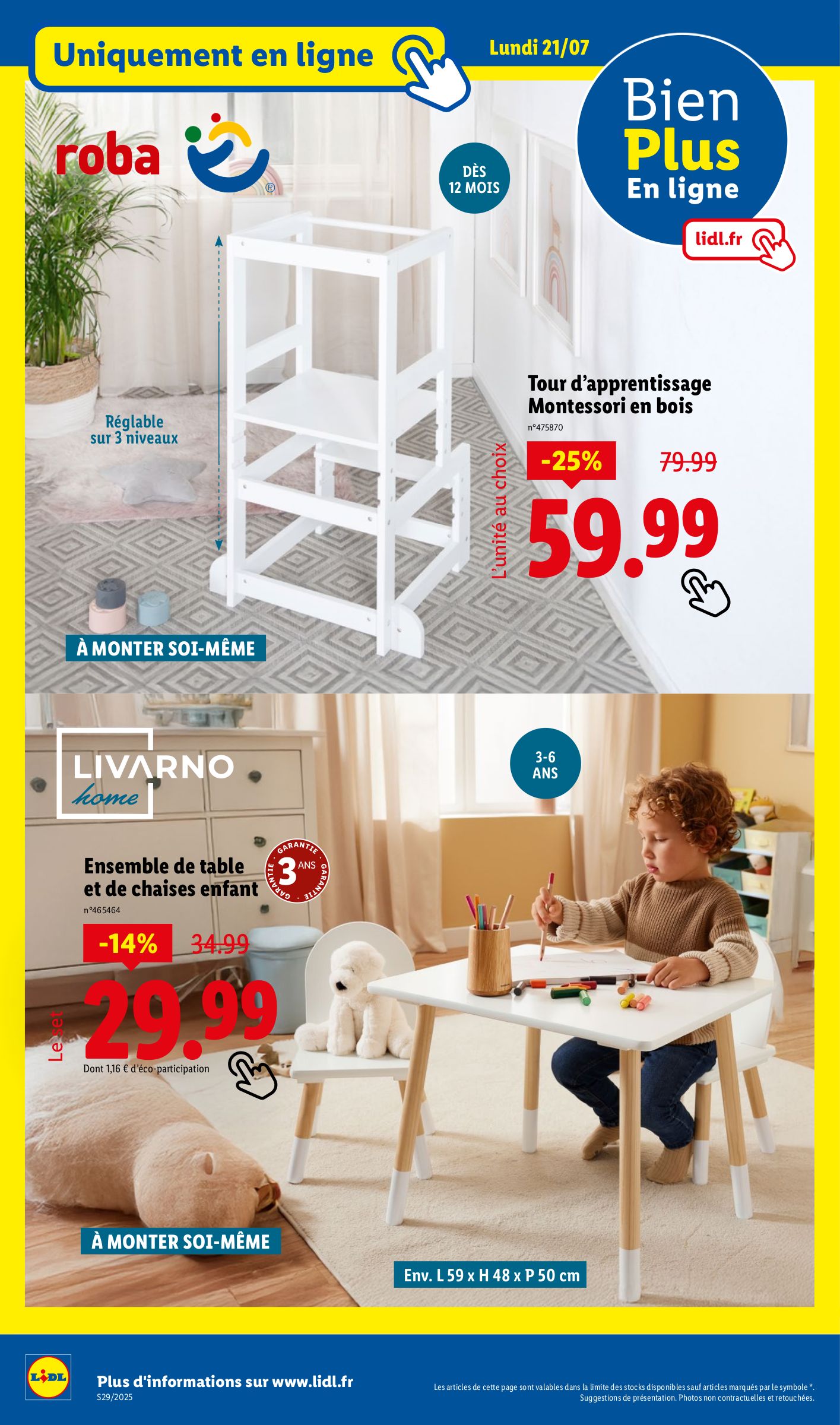 lidl - Catalogue Lidl valable du 17/07 au 23/07 - page: 74 lidl - Catalogue Lidl valable du 17/07 au 23/07 - page: 74