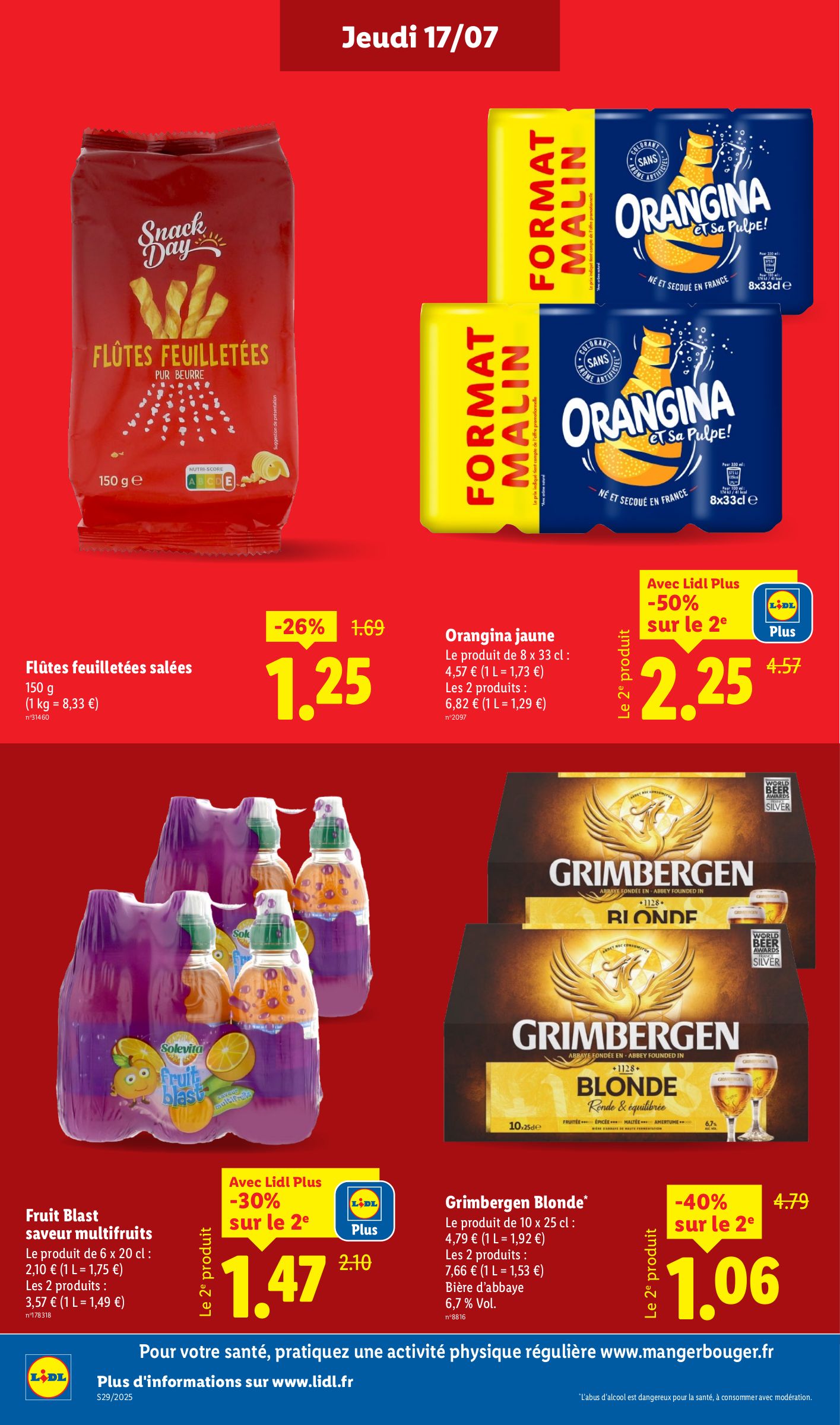 lidl - Catalogue Lidl valable du 17/07 au 23/07 - page: 14 lidl - Catalogue Lidl valable du 17/07 au 23/07 - page: 14