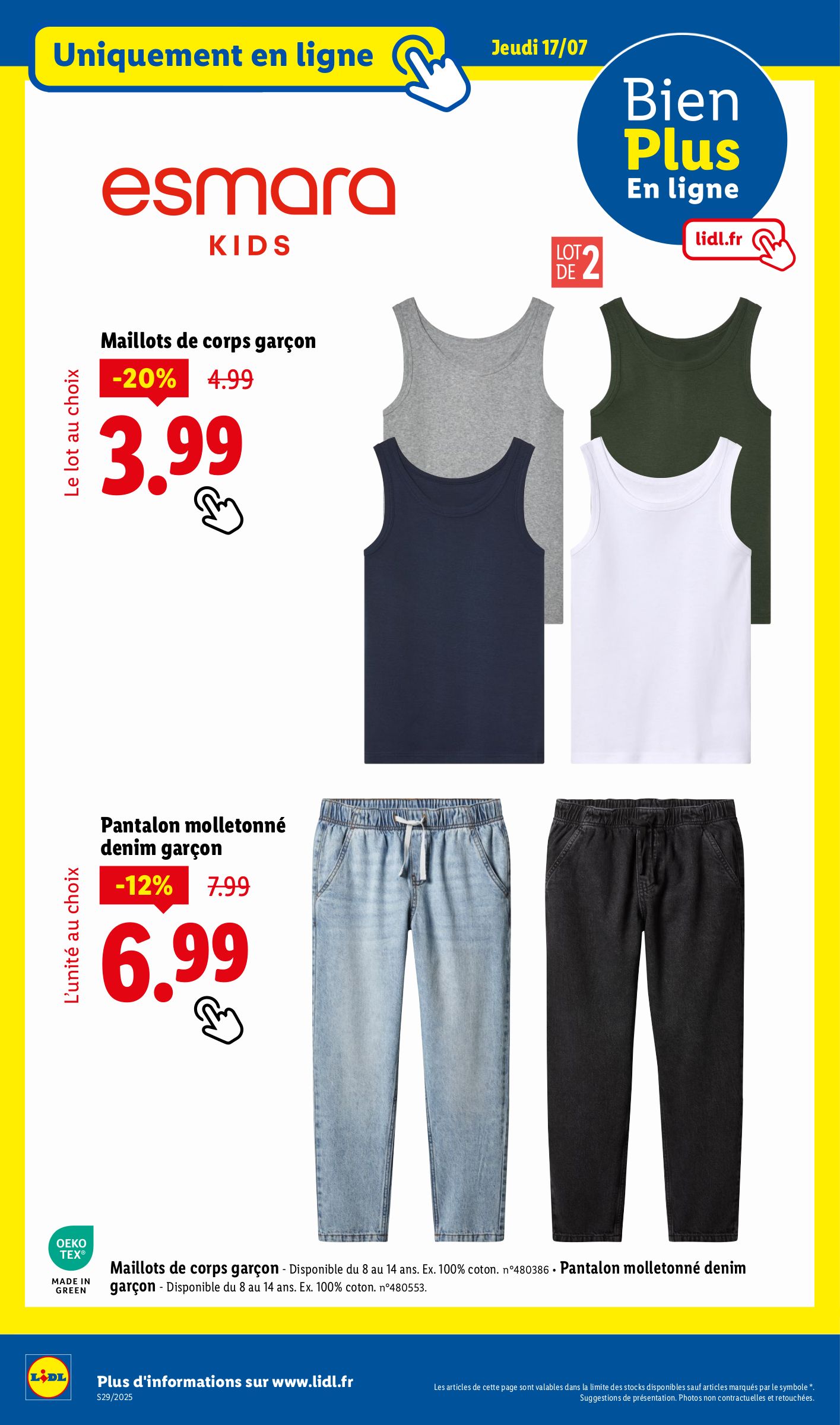 lidl - Catalogue Lidl valable du 17/07 au 23/07 - page: 52 lidl - Catalogue Lidl valable du 17/07 au 23/07 - page: 52