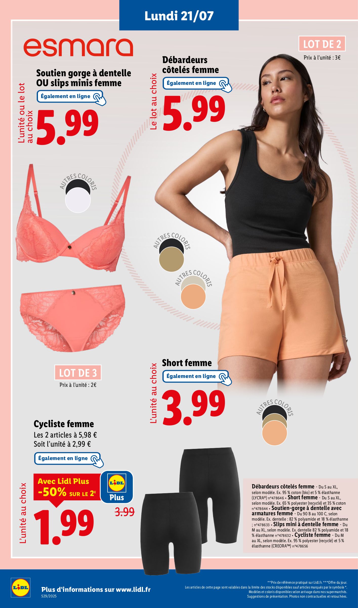 lidl - Catalogue Lidl valable du 17/07 au 23/07 - page: 66 lidl - Catalogue Lidl valable du 17/07 au 23/07 - page: 66