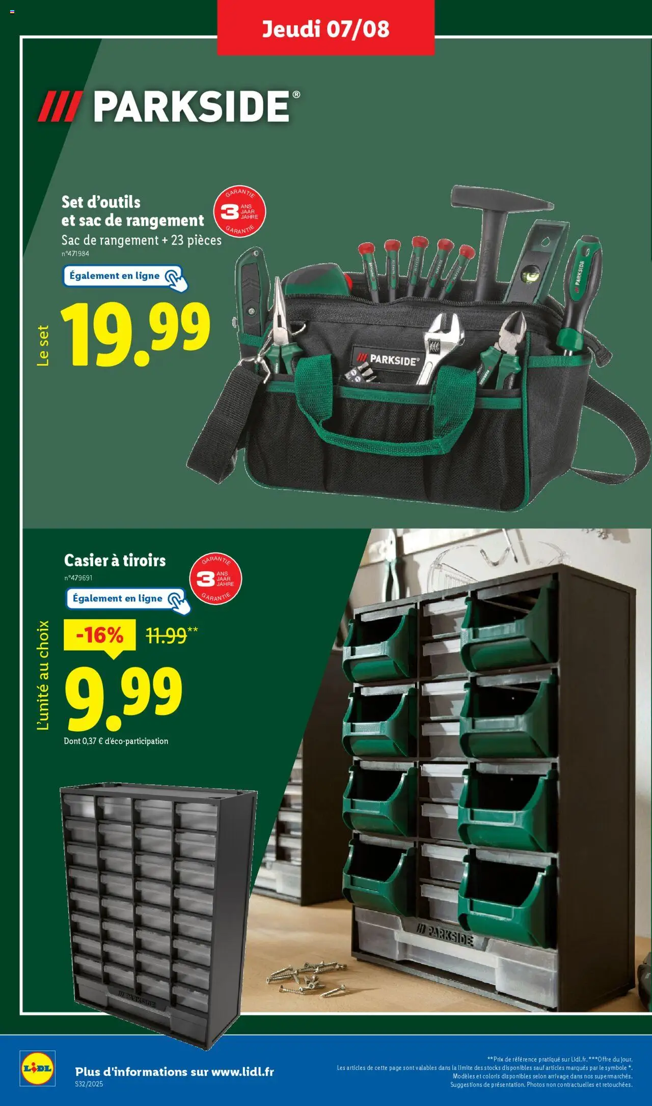 lidl - Catalogue LIDL du 07/08/2025 - page: 32 lidl - Catalogue LIDL du 07/08/2025 - page: 32