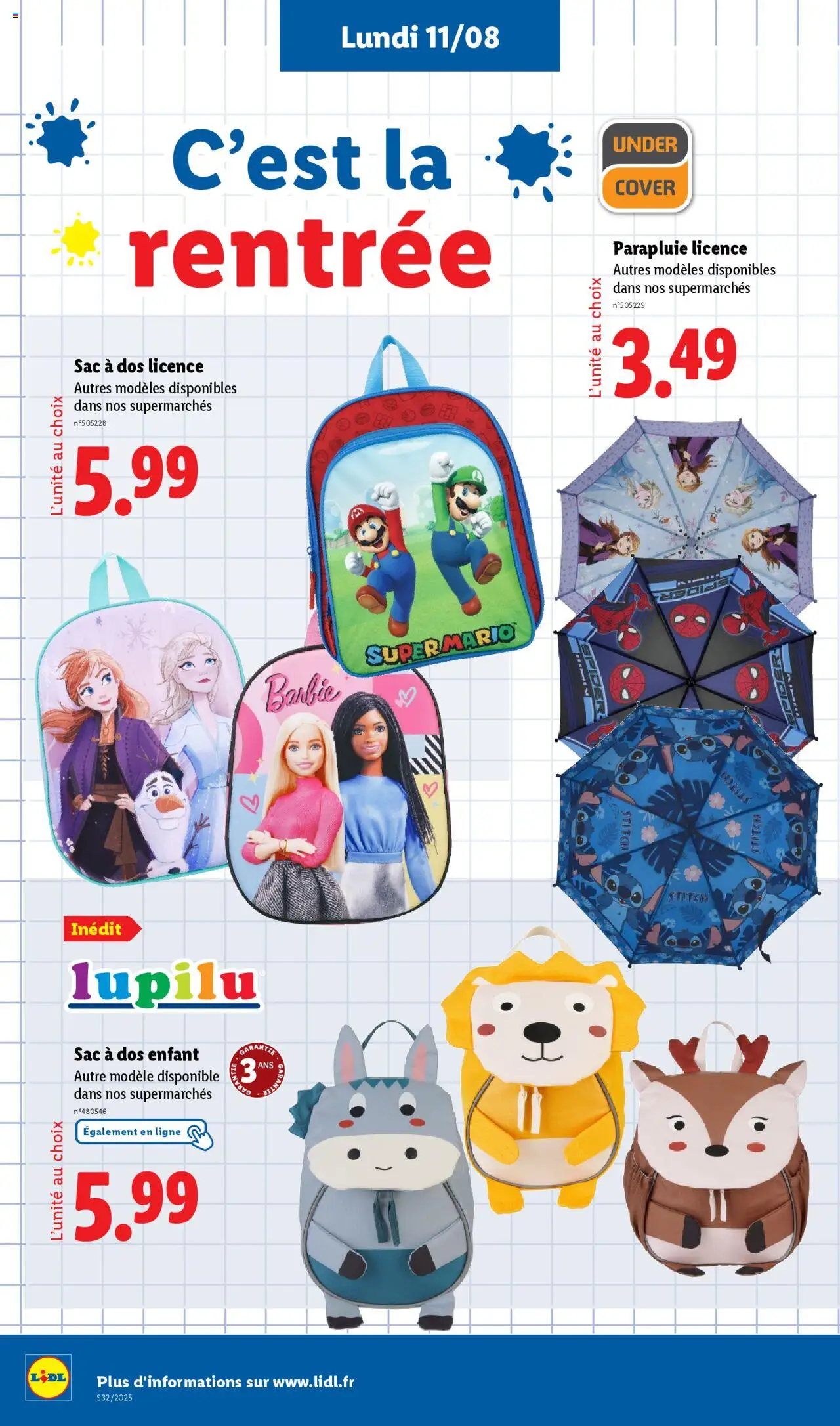 lidl - Catalogue LIDL du 07/08/2025 - page: 62 lidl - Catalogue LIDL du 07/08/2025 - page: 62