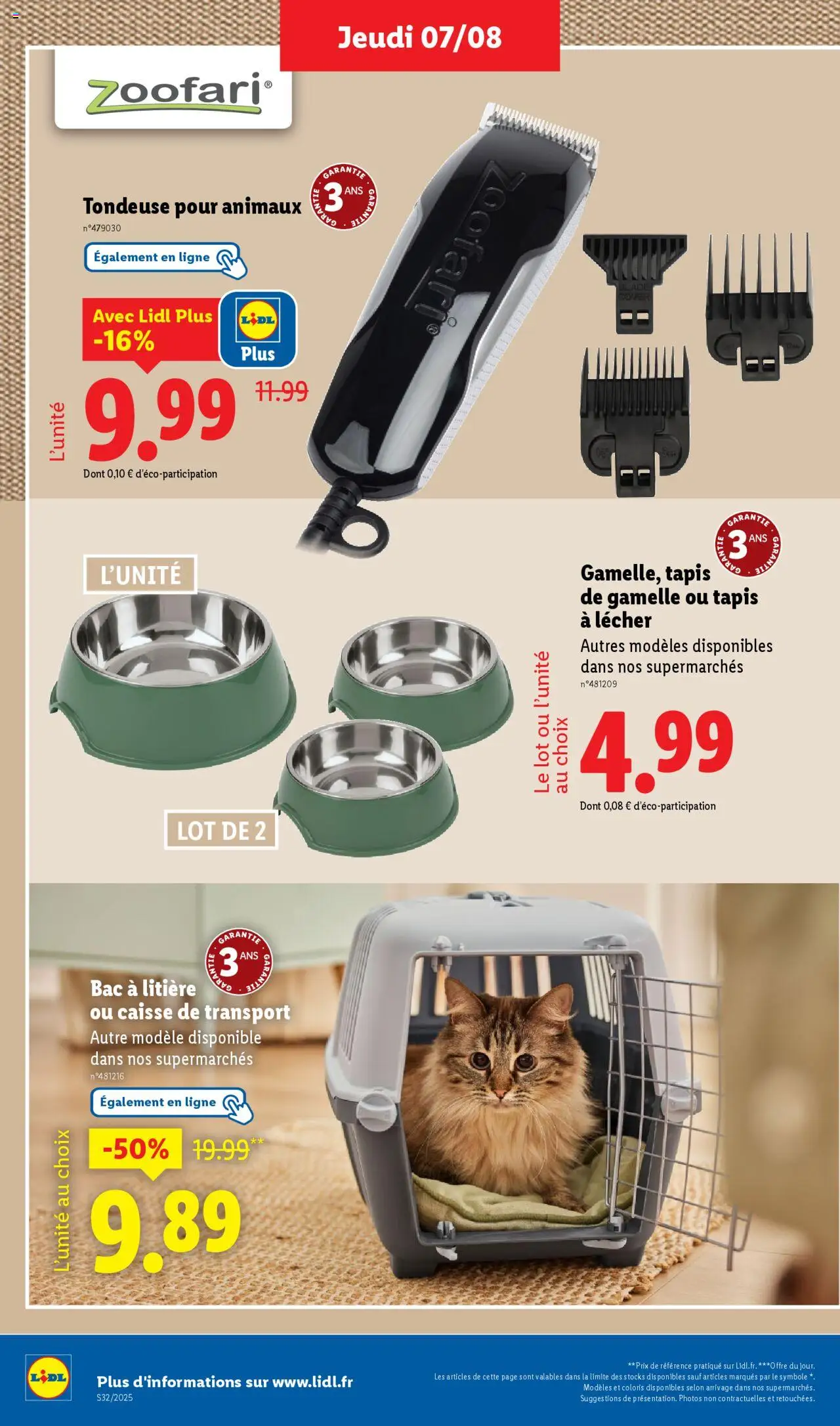lidl - Catalogue LIDL du 07/08/2025 - page: 46 lidl - Catalogue LIDL du 07/08/2025 - page: 46