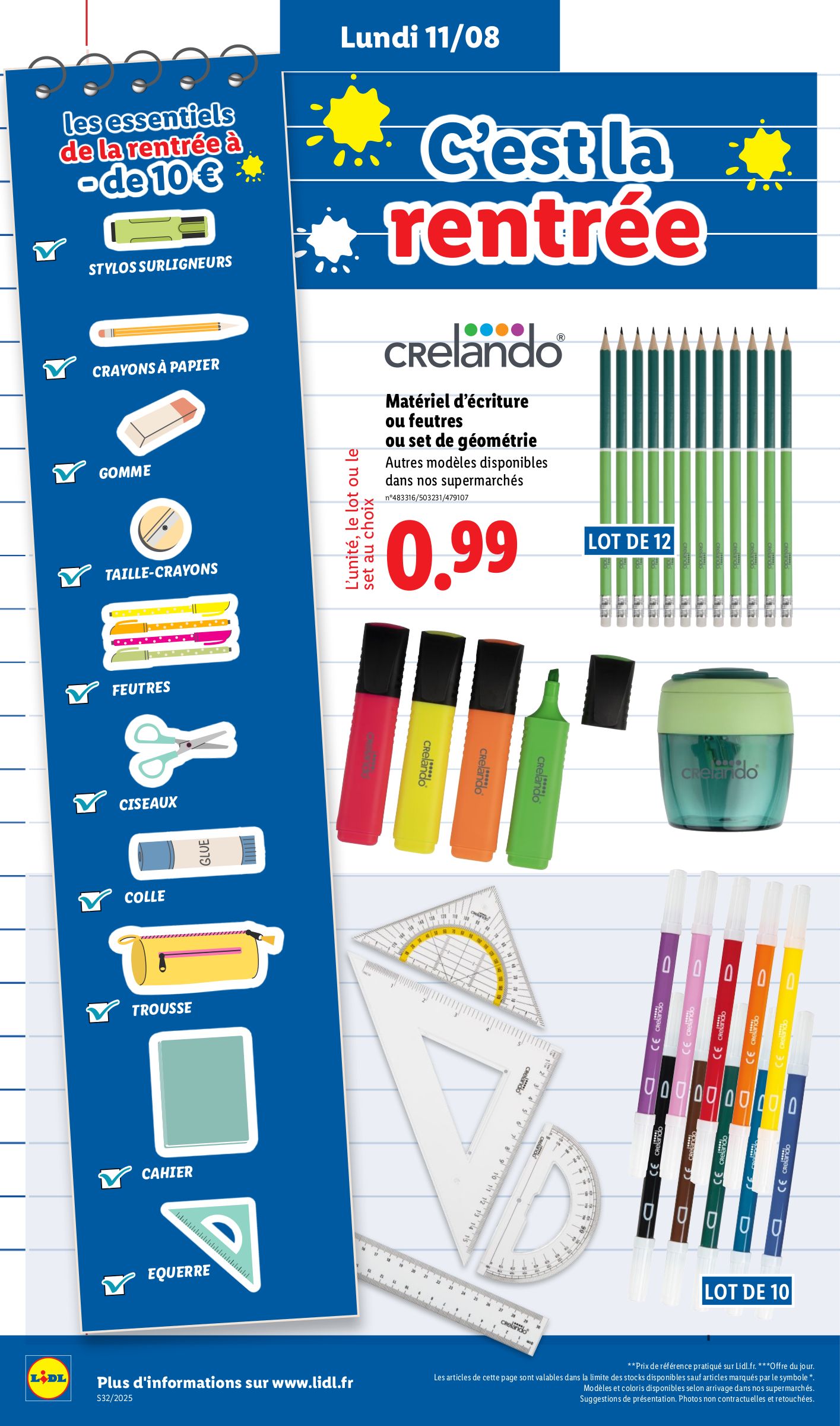 lidl - Catalogue Lidl valable du 07/08 au 13/08 - page: 64 lidl - Catalogue Lidl valable du 07/08 au 13/08 - page: 64