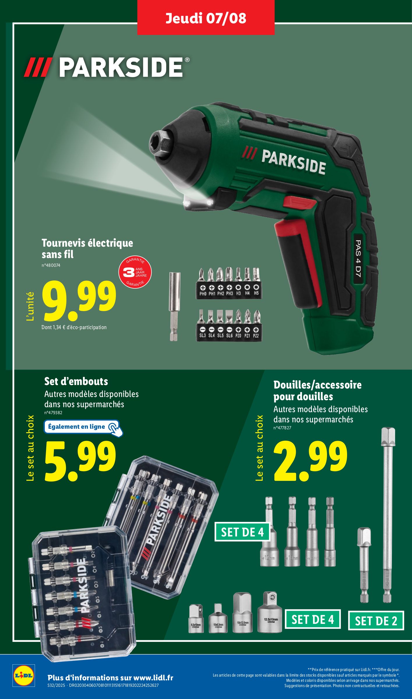 lidl - Catalogue Lidl valable du 07/08 au 13/08 - page: 36 lidl - Catalogue Lidl valable du 07/08 au 13/08 - page: 36