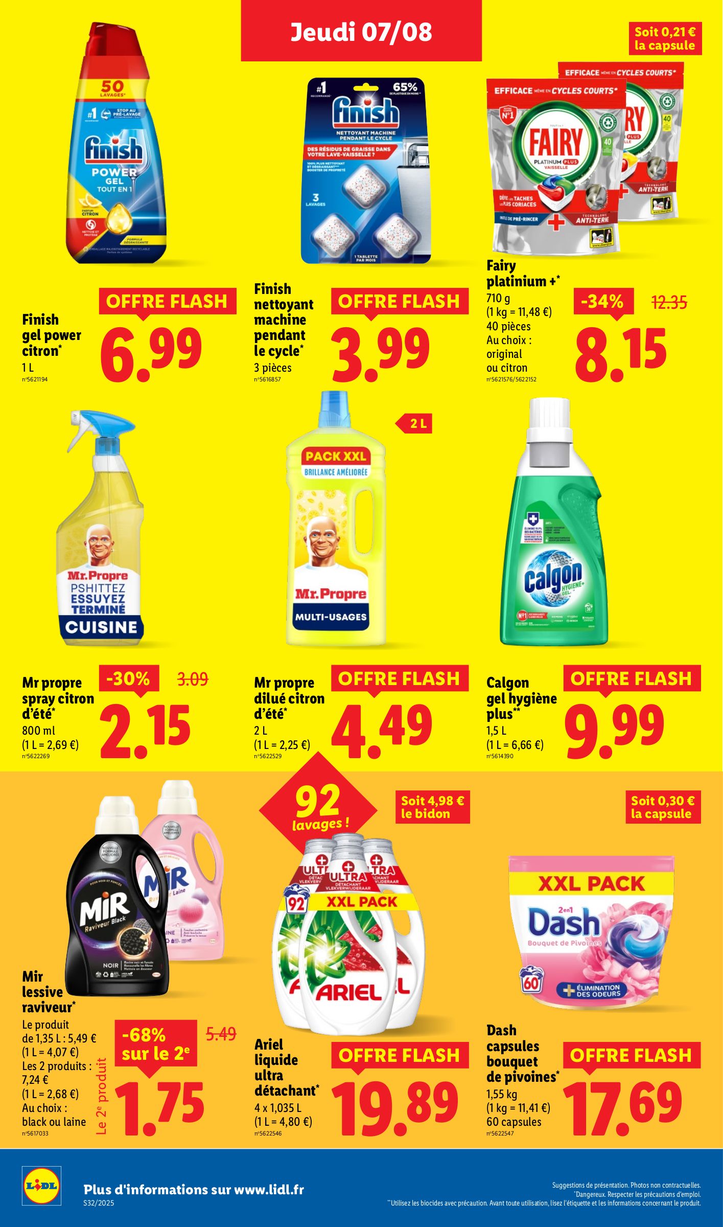 lidl - Catalogue Lidl valable du 07/08 au 13/08 - page: 16 lidl - Catalogue Lidl valable du 07/08 au 13/08 - page: 16