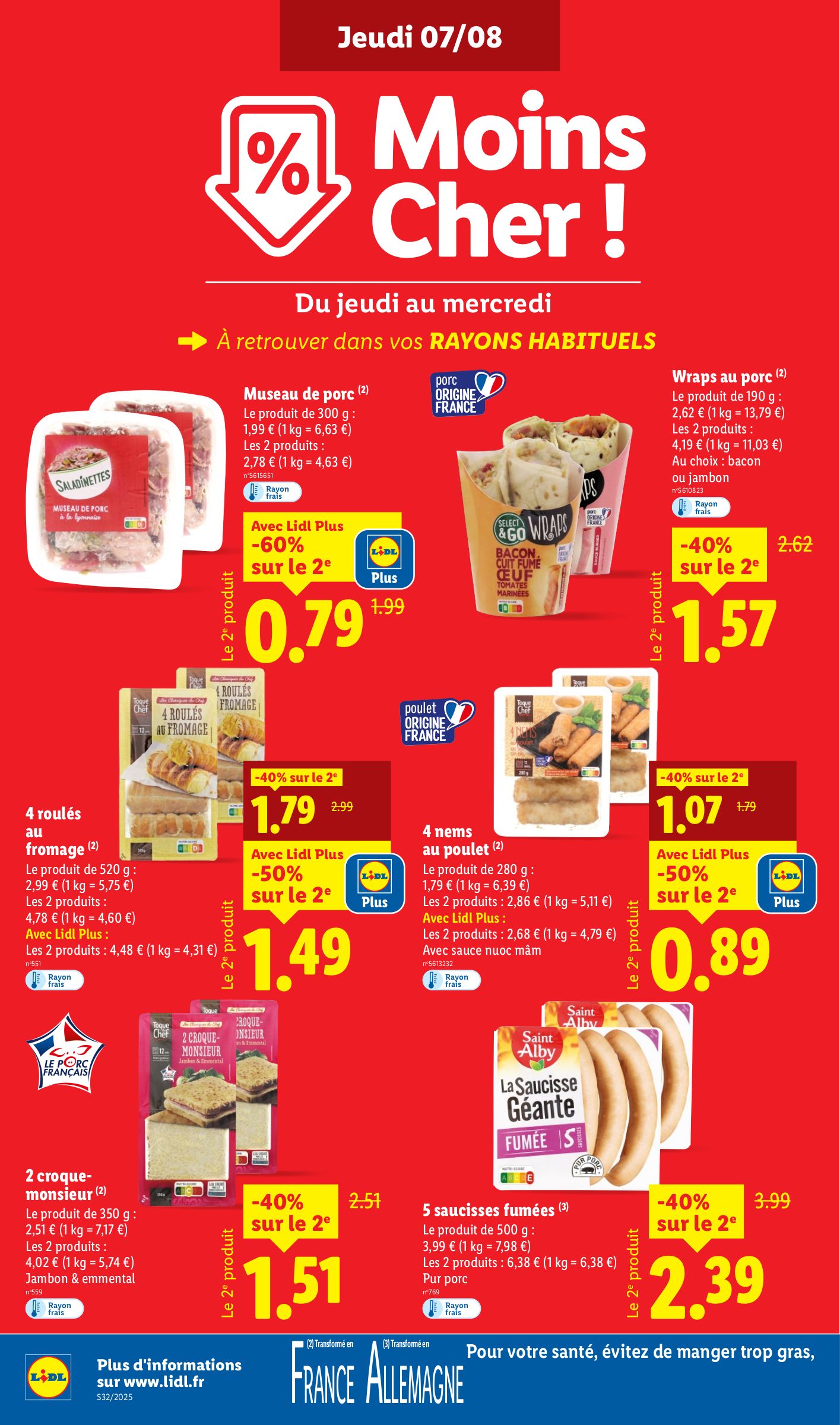 lidl - Catalogue Lidl valable du 07/08 au 13/08 - page: 12 lidl - Catalogue Lidl valable du 07/08 au 13/08 - page: 12