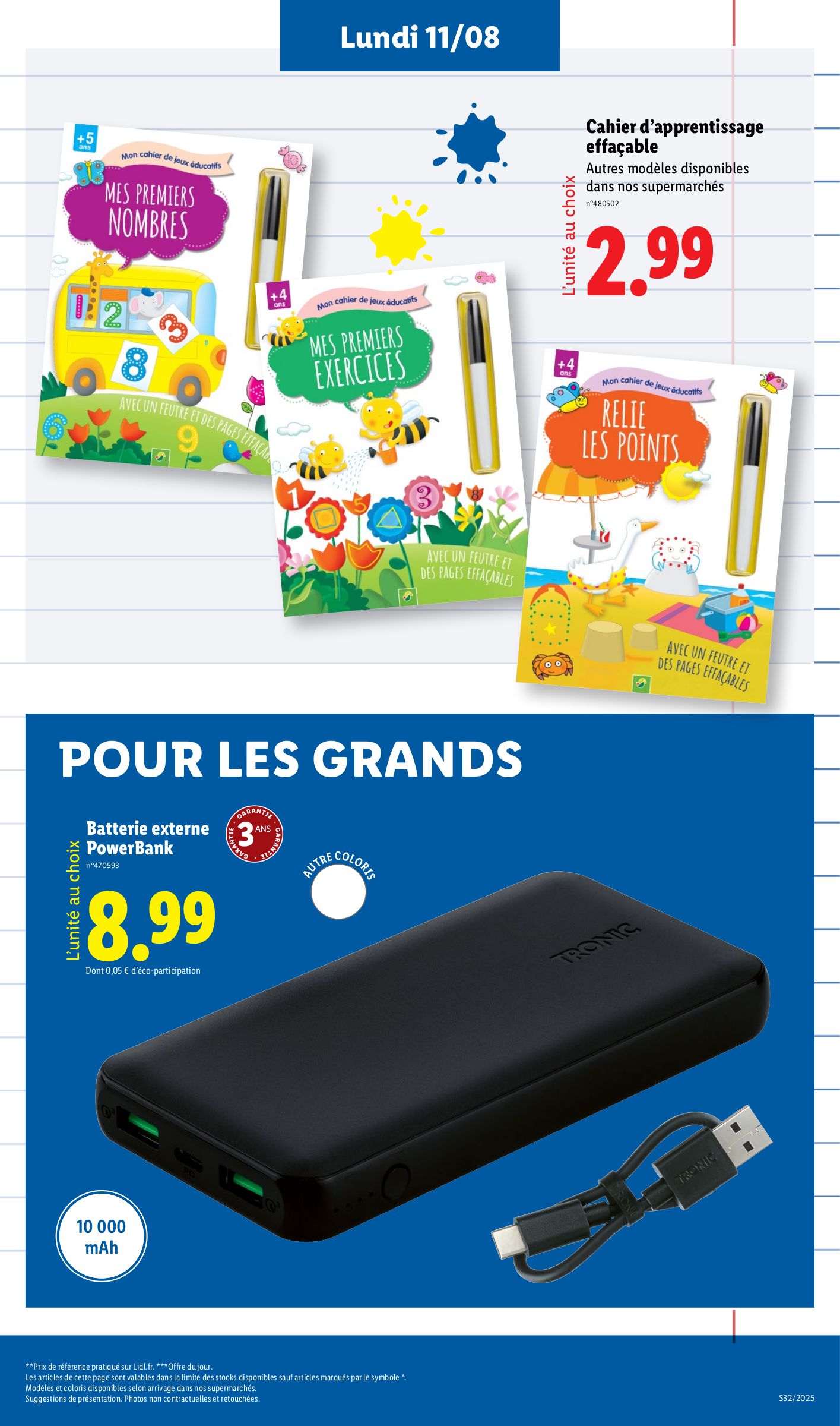 lidl - Catalogue Lidl valable du 07/08 au 13/08 - page: 61 lidl - Catalogue Lidl valable du 07/08 au 13/08 - page: 61