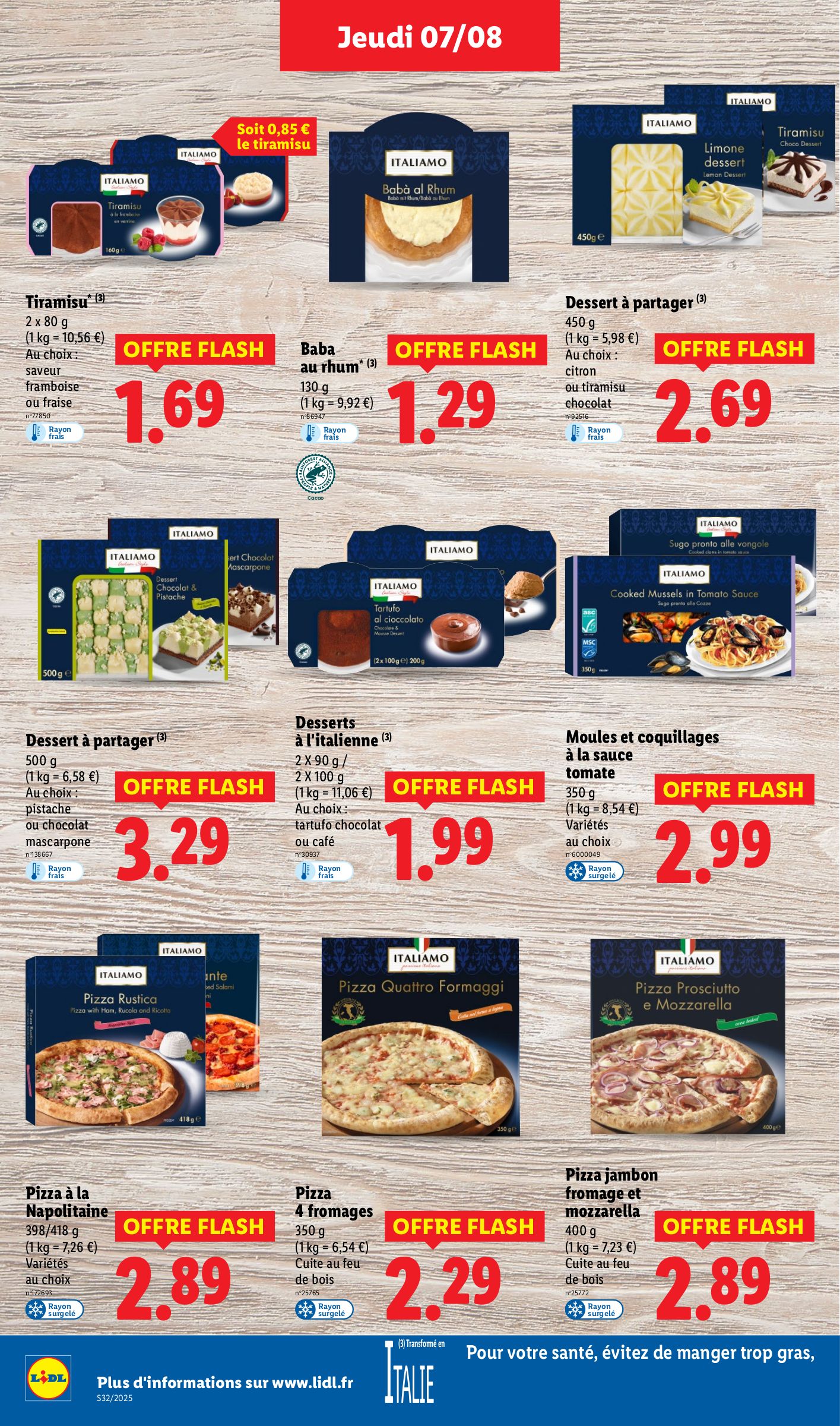 lidl - Catalogue Lidl valable du 07/08 au 13/08 - page: 22 lidl - Catalogue Lidl valable du 07/08 au 13/08 - page: 22