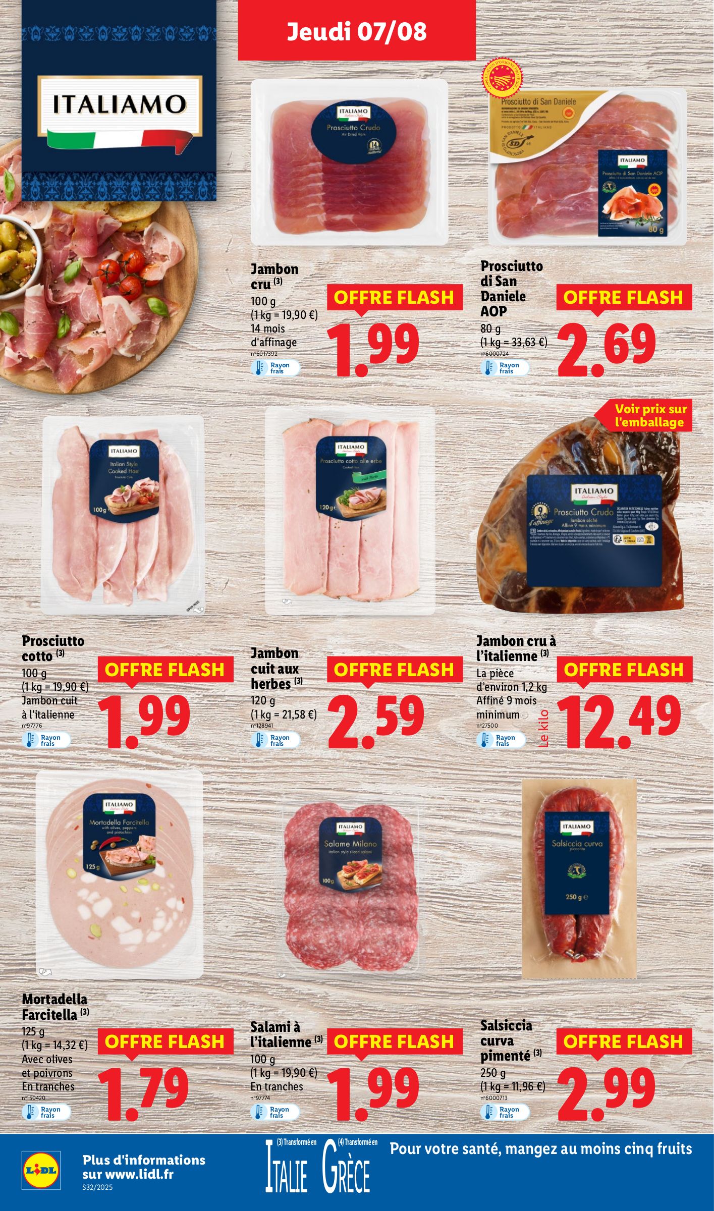 lidl - Catalogue Lidl valable du 07/08 au 13/08 - page: 18 lidl - Catalogue Lidl valable du 07/08 au 13/08 - page: 18