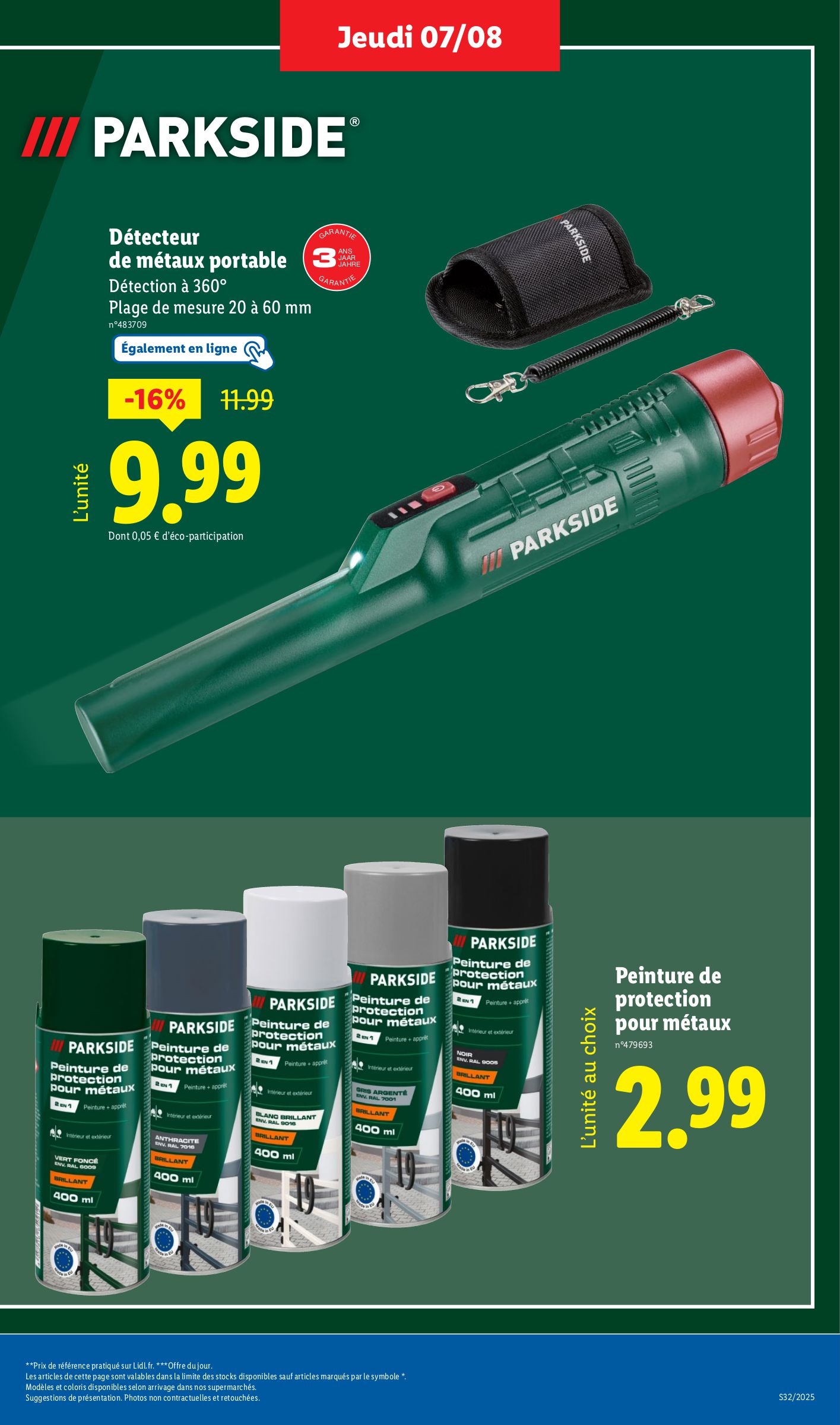 lidl - Catalogue Lidl valable du 07/08 au 13/08 - page: 39 lidl - Catalogue Lidl valable du 07/08 au 13/08 - page: 39