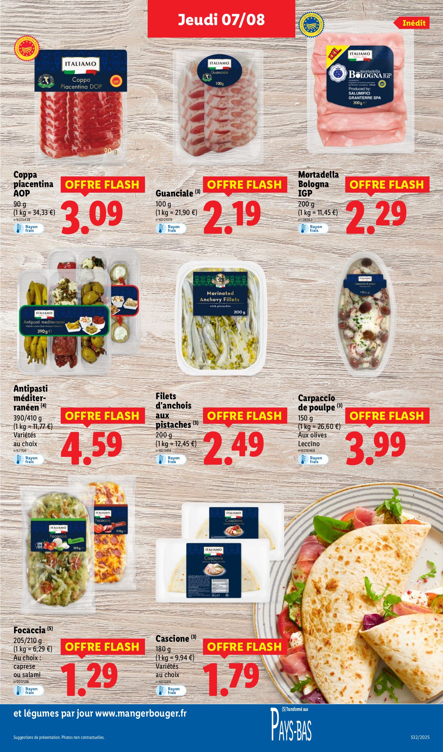 lidl - Catalogue Lidl valable du 07/08 au 13/08 - page: 19 lidl - Catalogue Lidl valable du 07/08 au 13/08 - page: 19