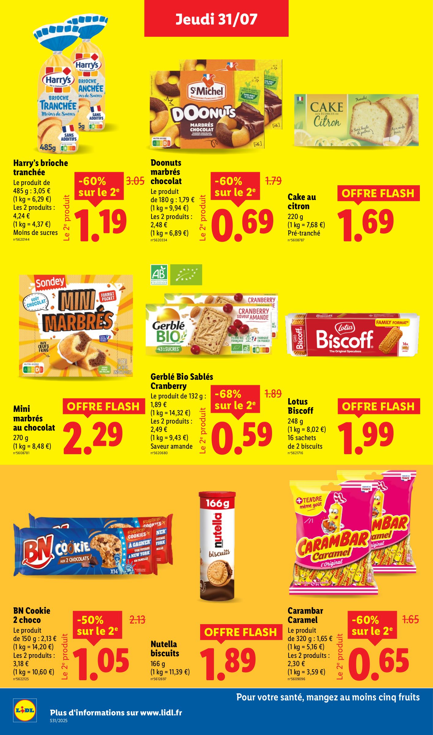 lidl - Catalogue Lidl valable du 31/07 au 06/08 - page: 18 lidl - Catalogue Lidl valable du 31/07 au 06/08 - page: 18