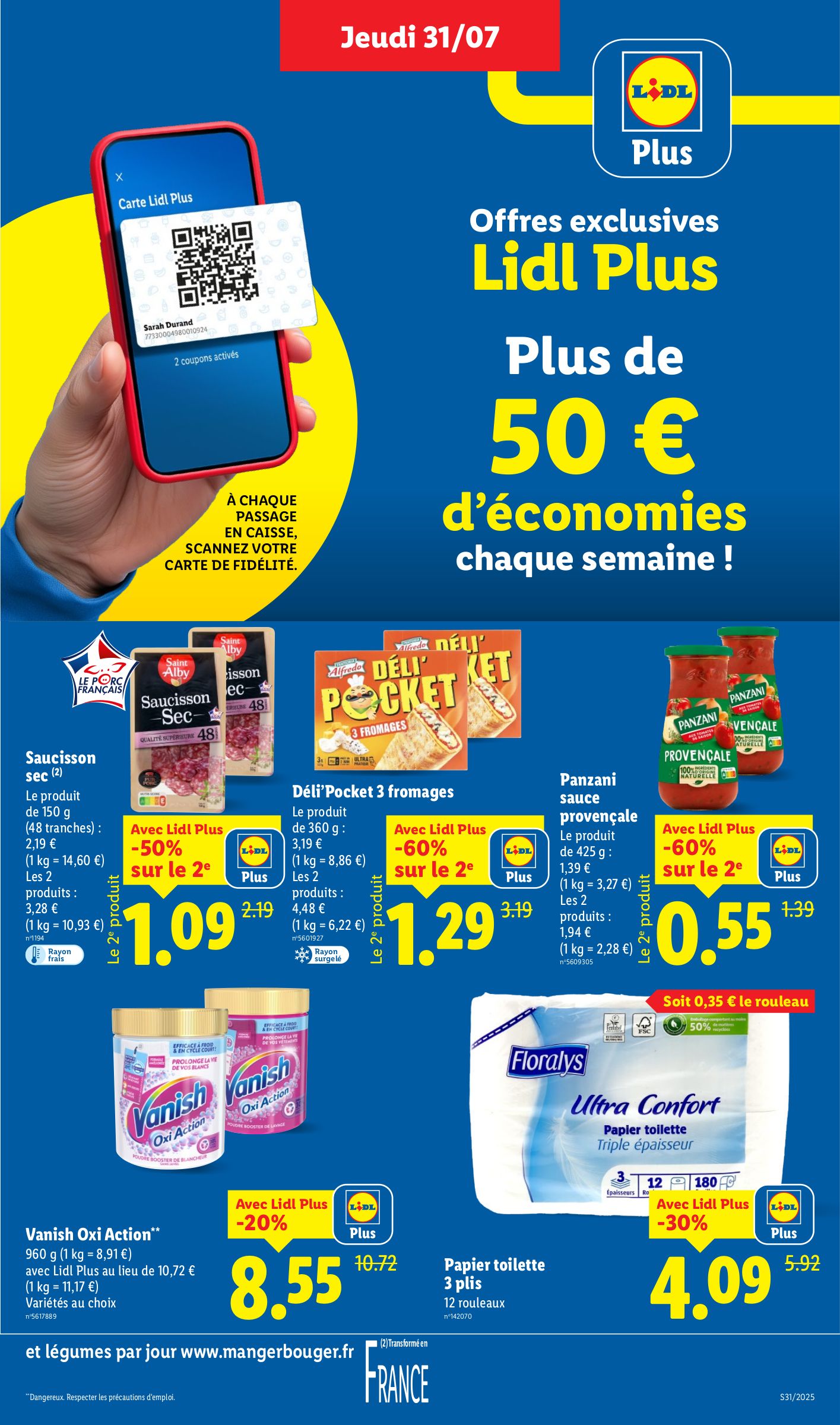 lidl - Catalogue Lidl valable du 31/07 au 06/08 - page: 9 lidl - Catalogue Lidl valable du 31/07 au 06/08 - page: 9