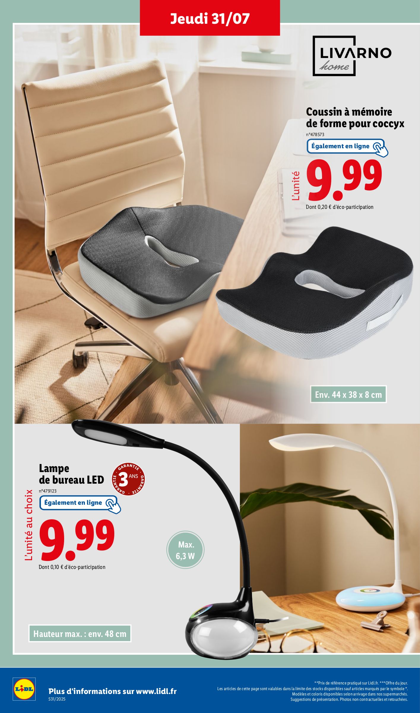 lidl - Catalogue Lidl valable du 31/07 au 06/08 - page: 42 lidl - Catalogue Lidl valable du 31/07 au 06/08 - page: 42