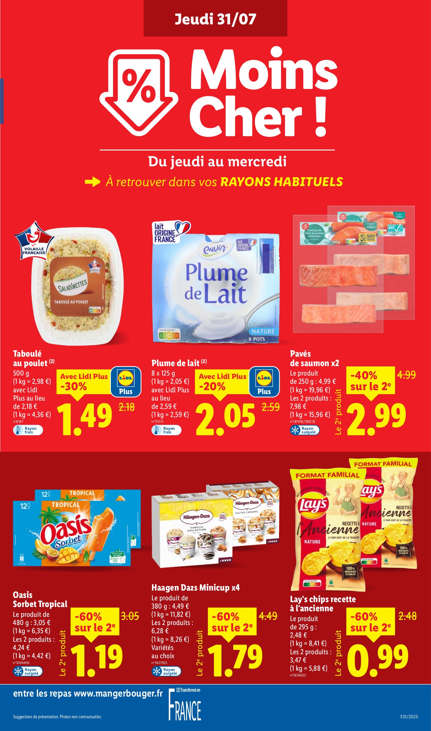 lidl - Catalogue Lidl valable du 31/07 au 06/08 - page: 11 lidl - Catalogue Lidl valable du 31/07 au 06/08 - page: 11